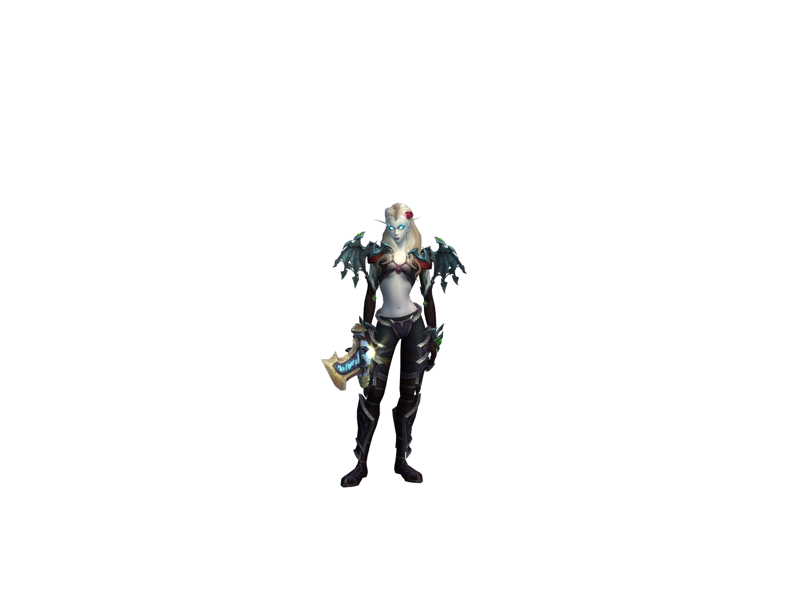 Vallerian 3D character render