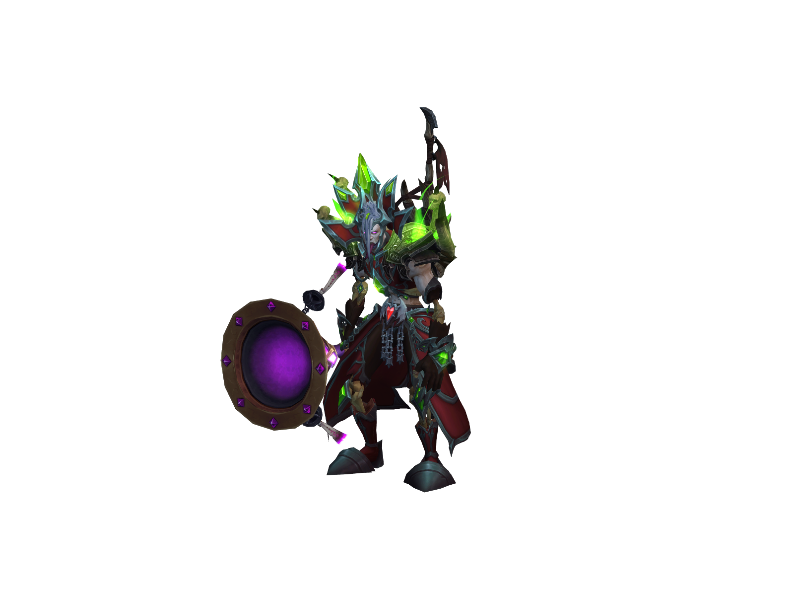 Chicot 3D character render