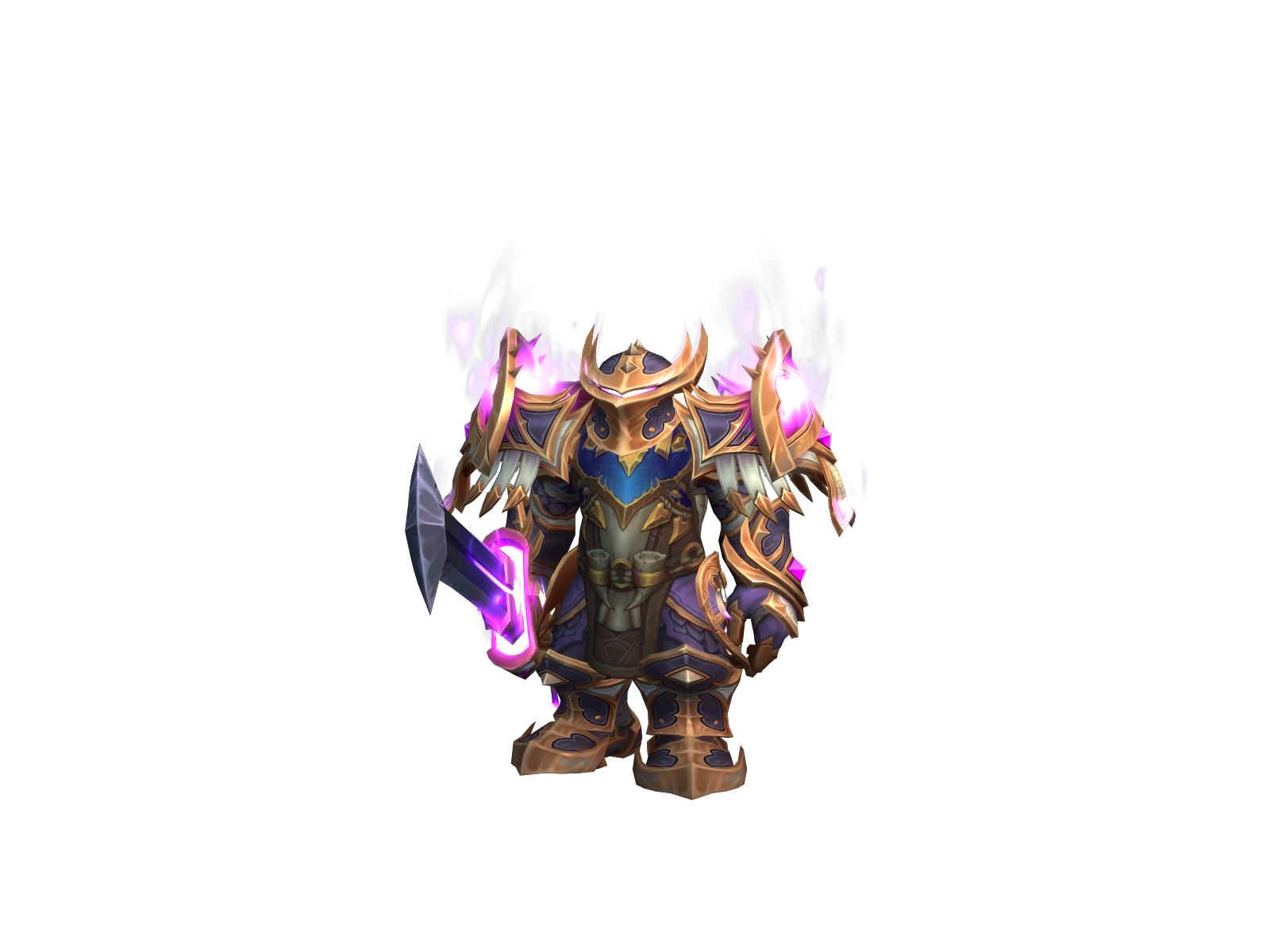 Bubblehoj 3D character render