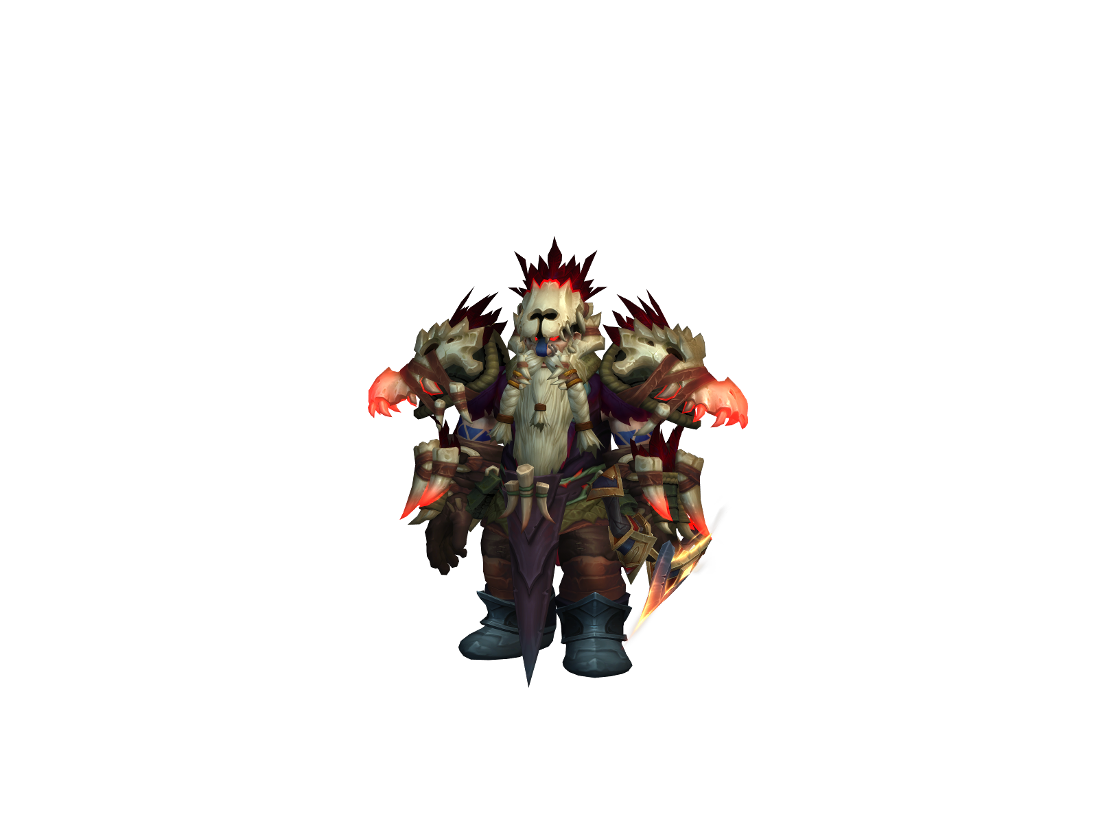 Ghotrin 3D character render