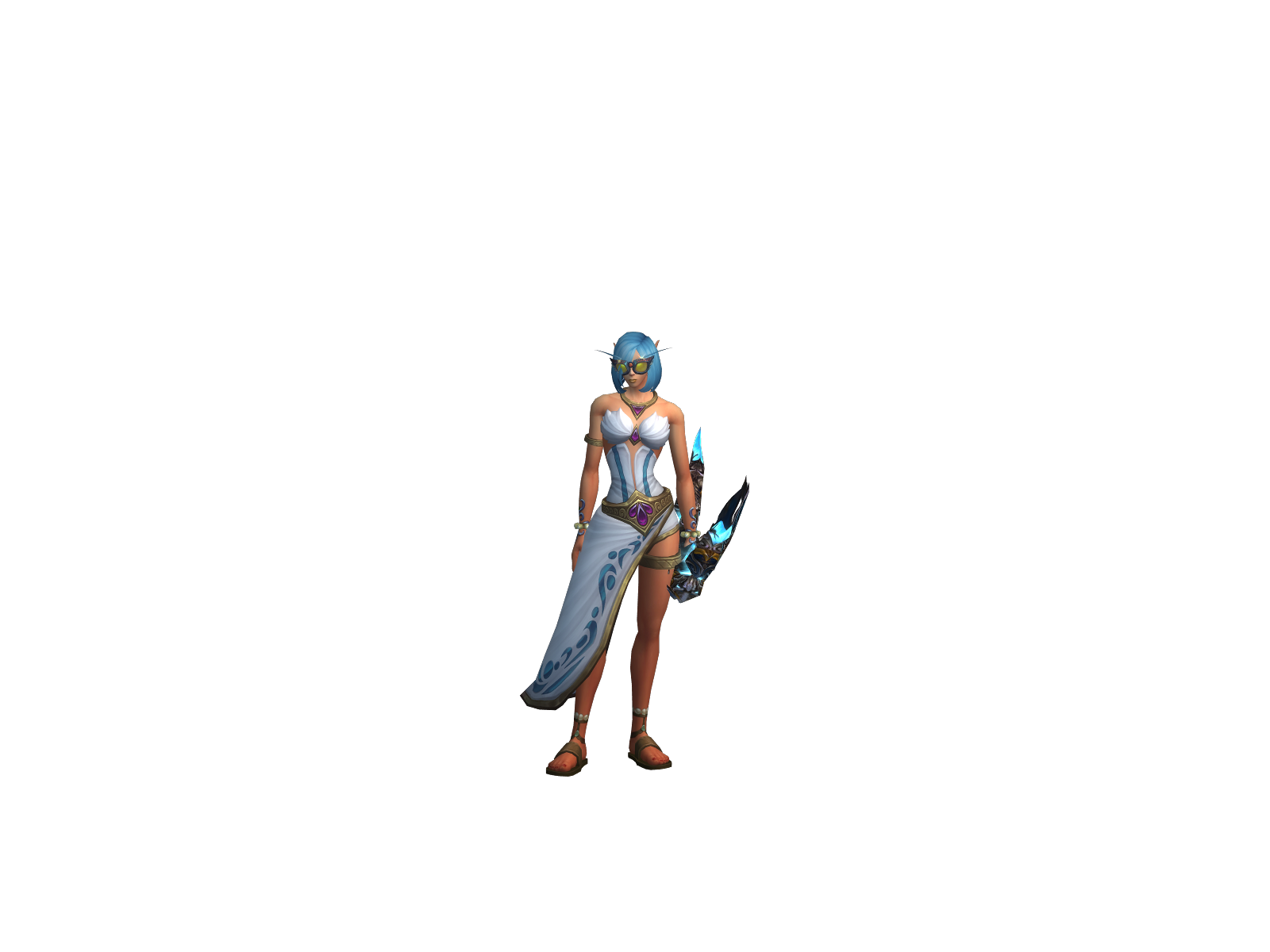 Chillcore 3D character render