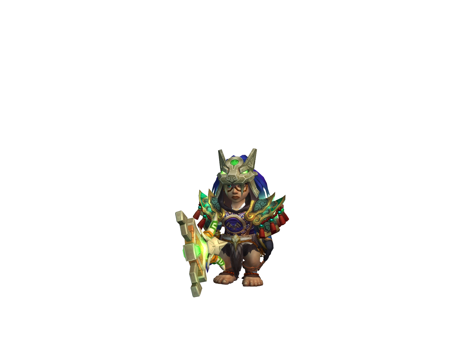 Shócks 3D character render