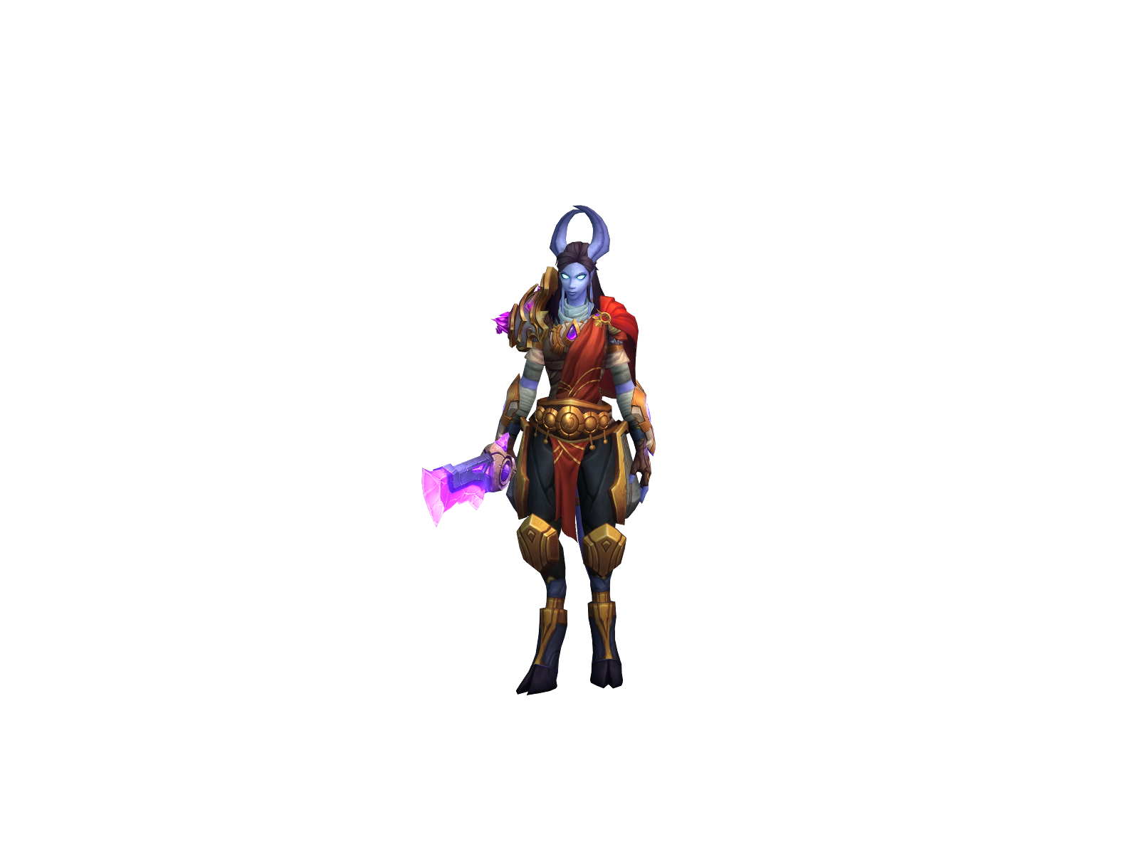 Mirield 3D character render
