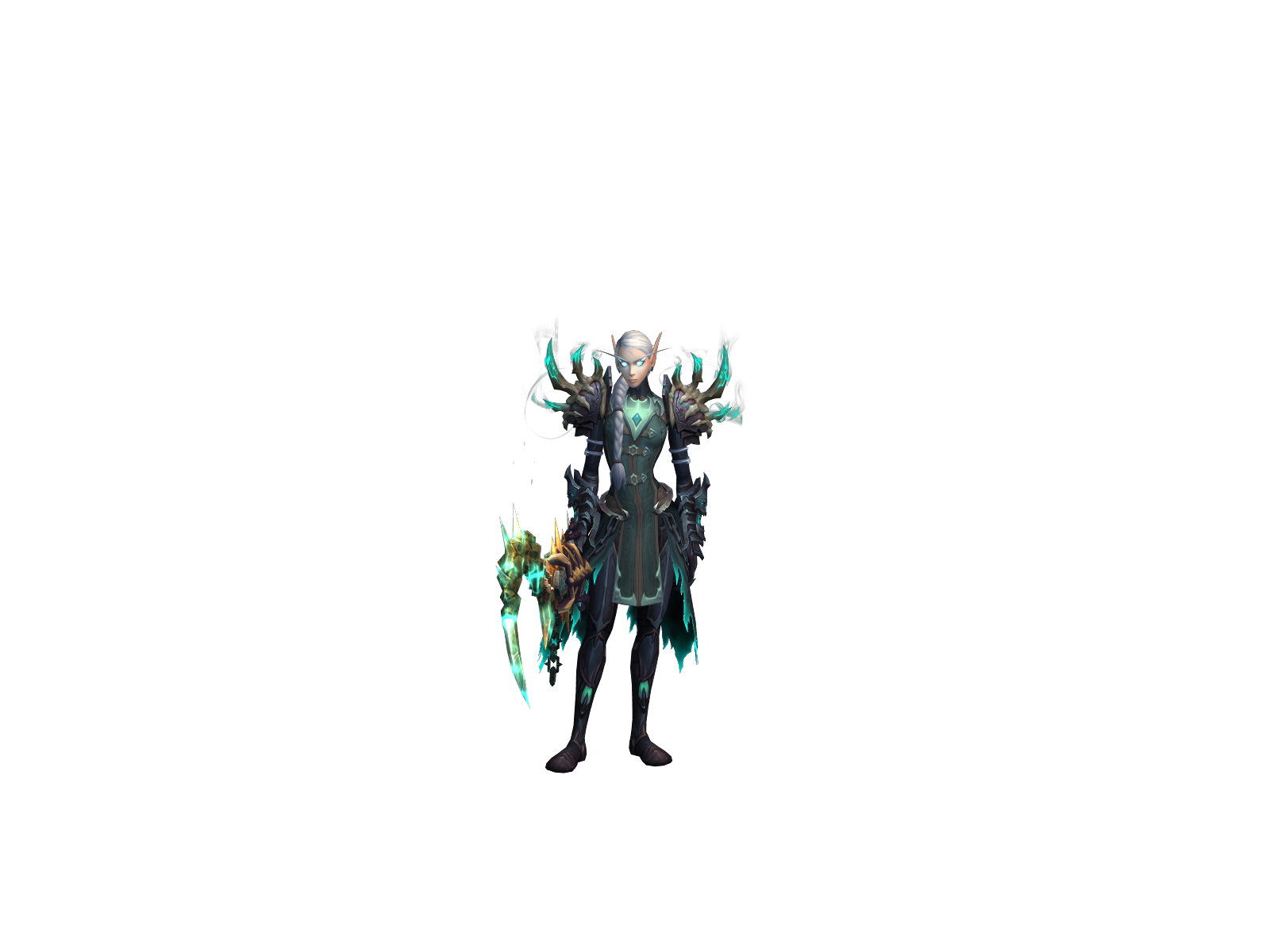 Tiiro 3D character render