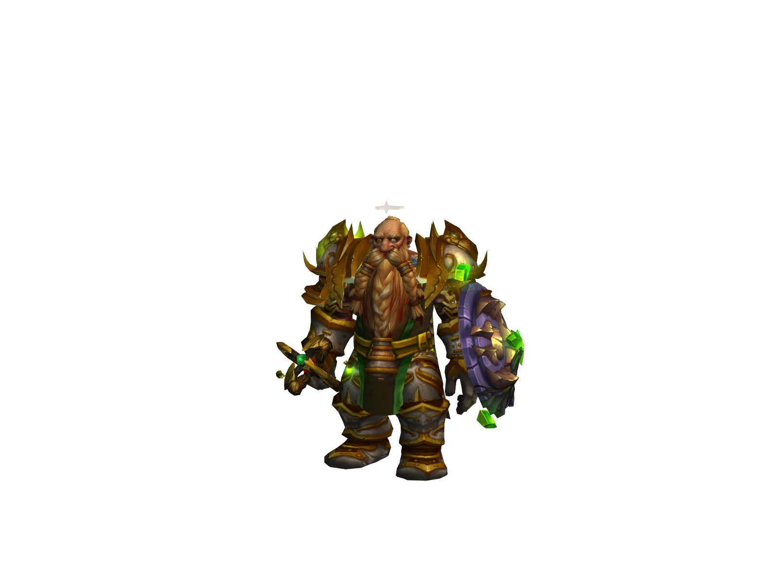 Baudir 3D character render