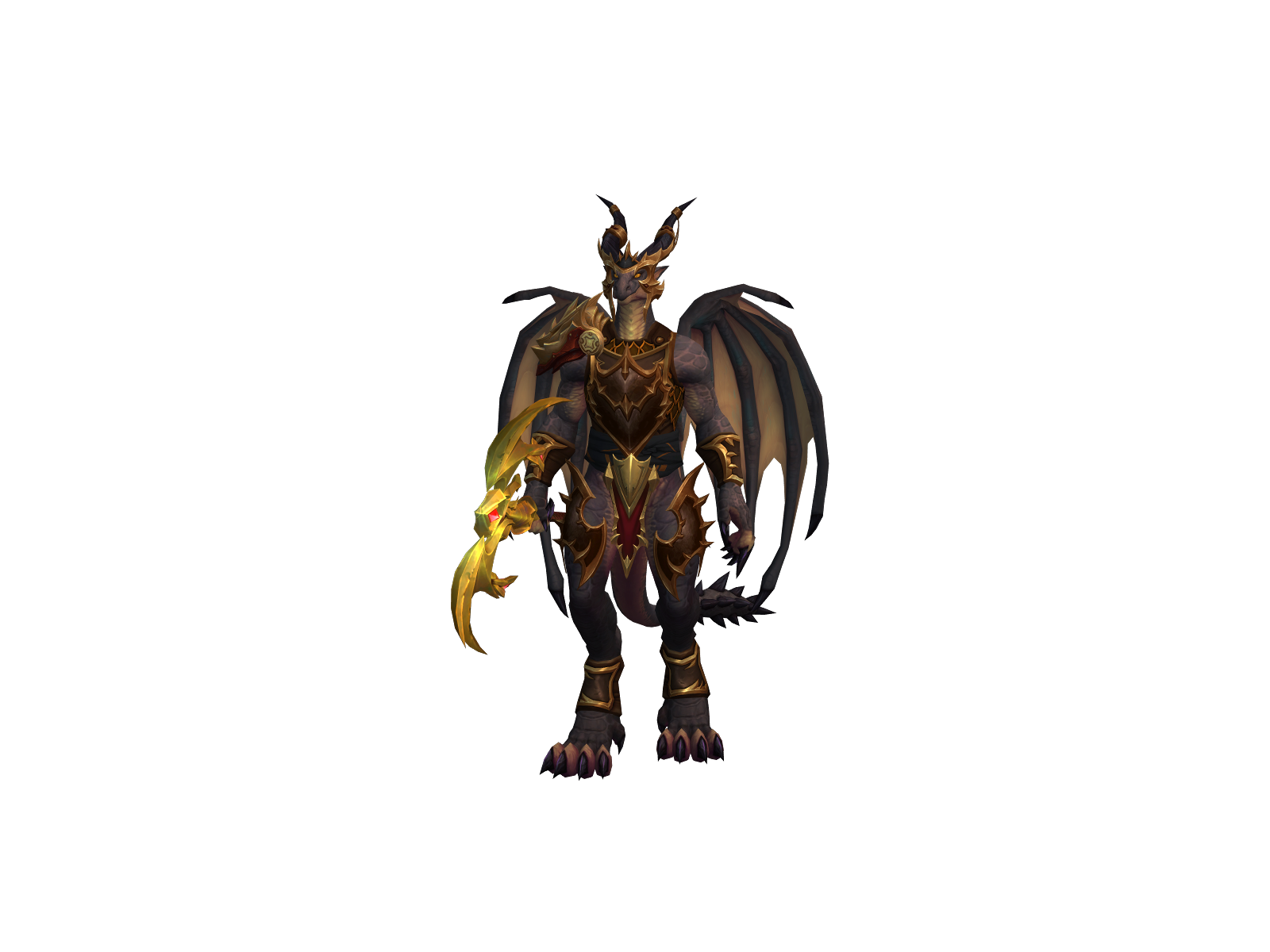 Aurockh 3D character render