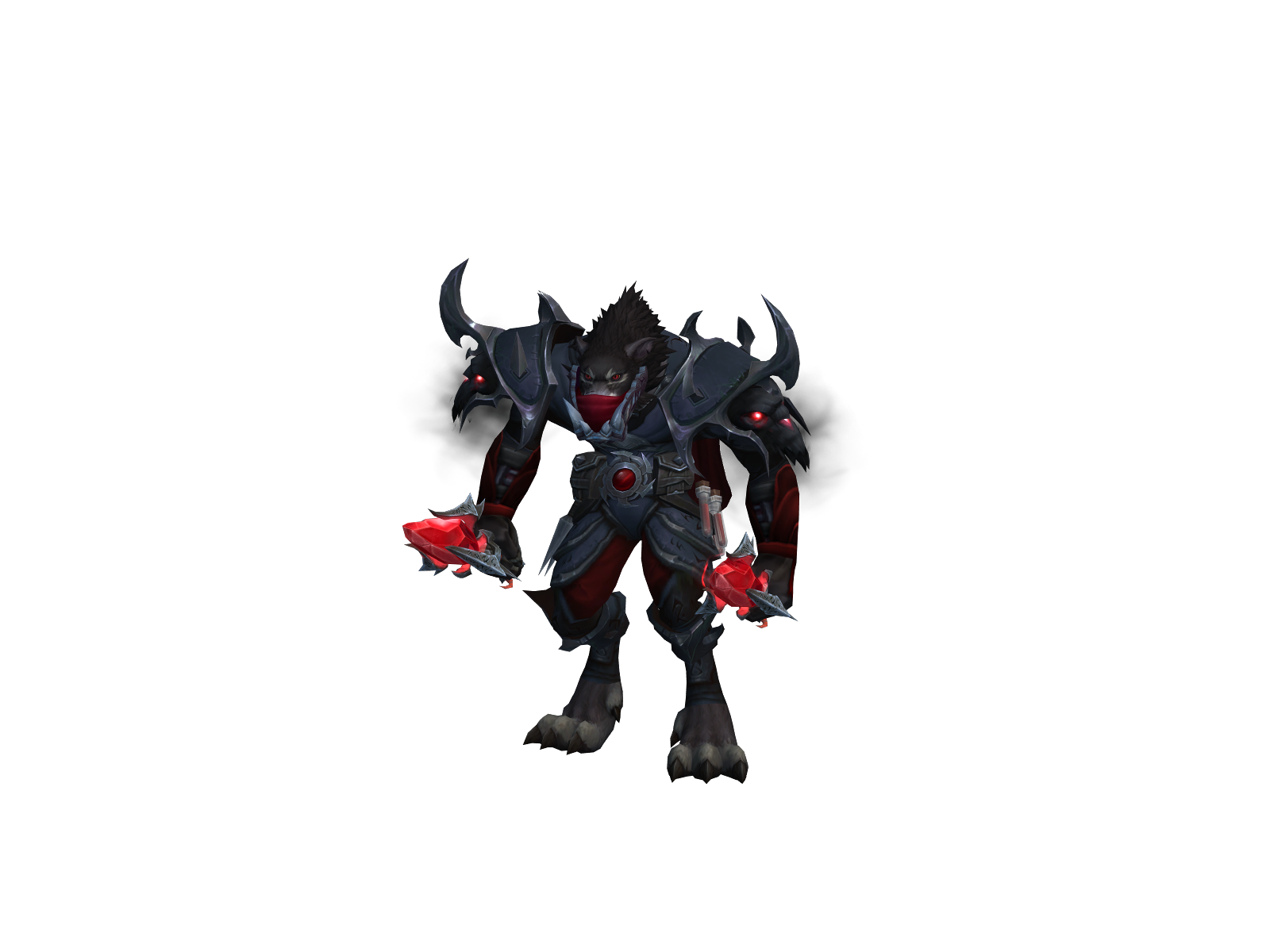 Azorkus 3D character render