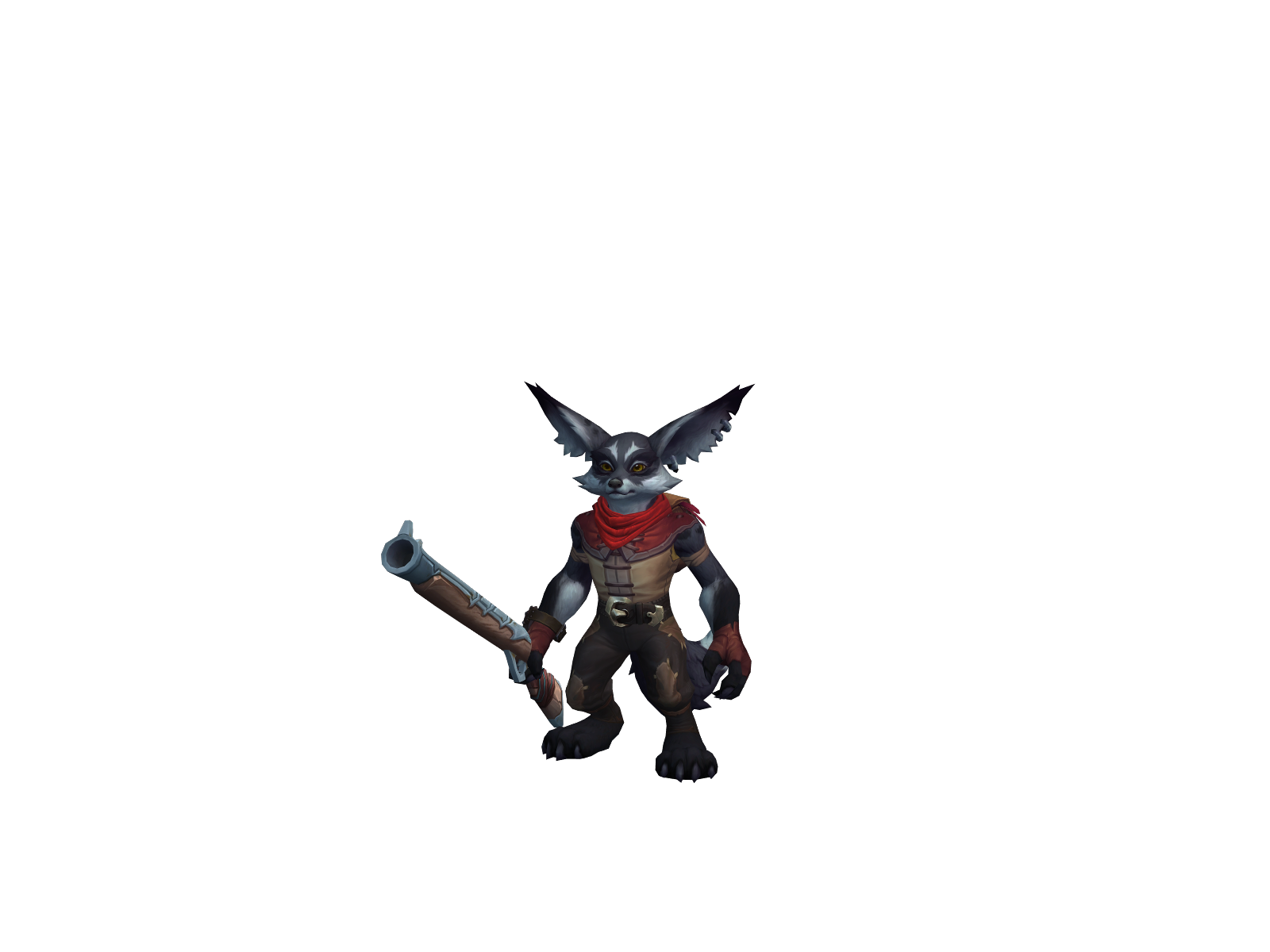 Tazrick 3D character render