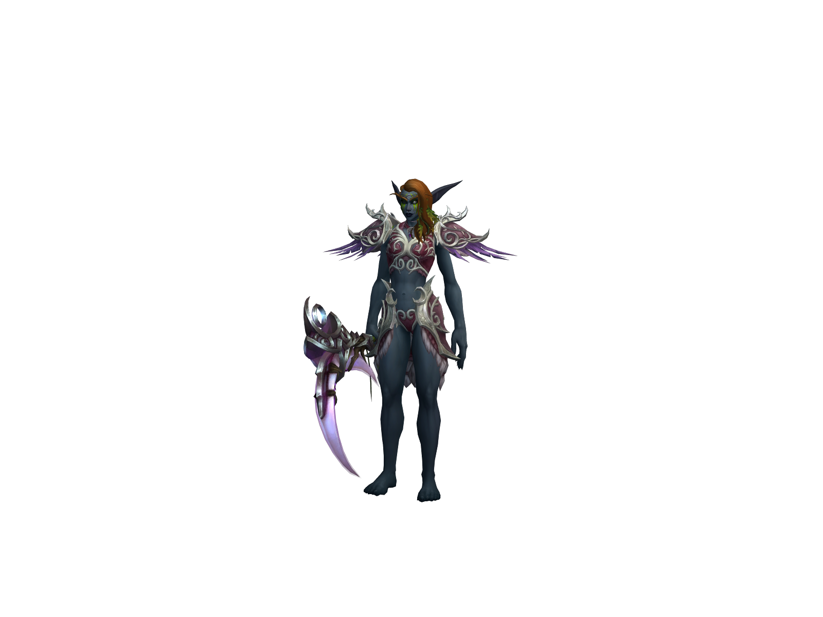 Morganelefey 3D character render