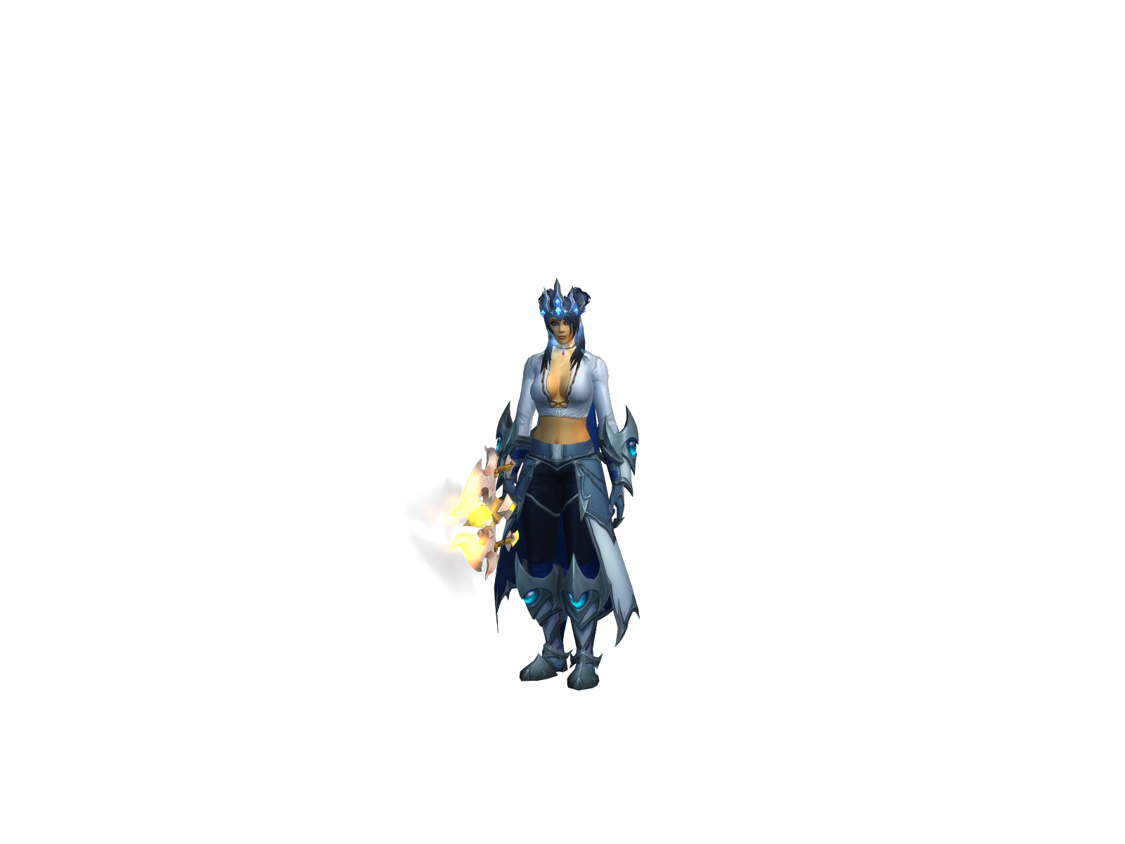 Heidun 3D character render