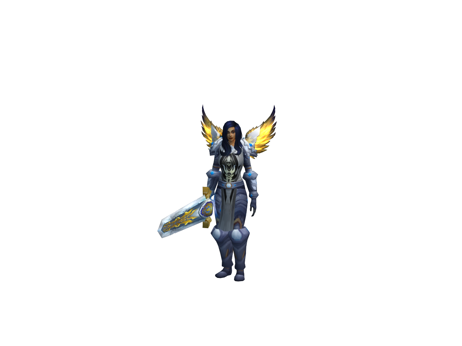 Draindown 3D character render