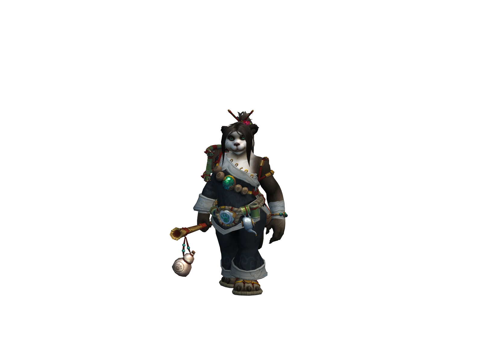 Yenore 3D character render