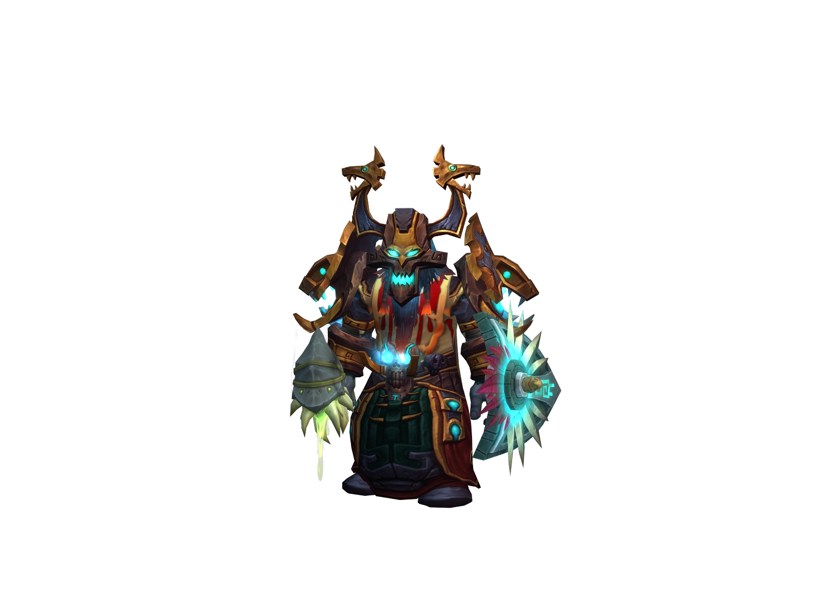 localshaman 3D character render