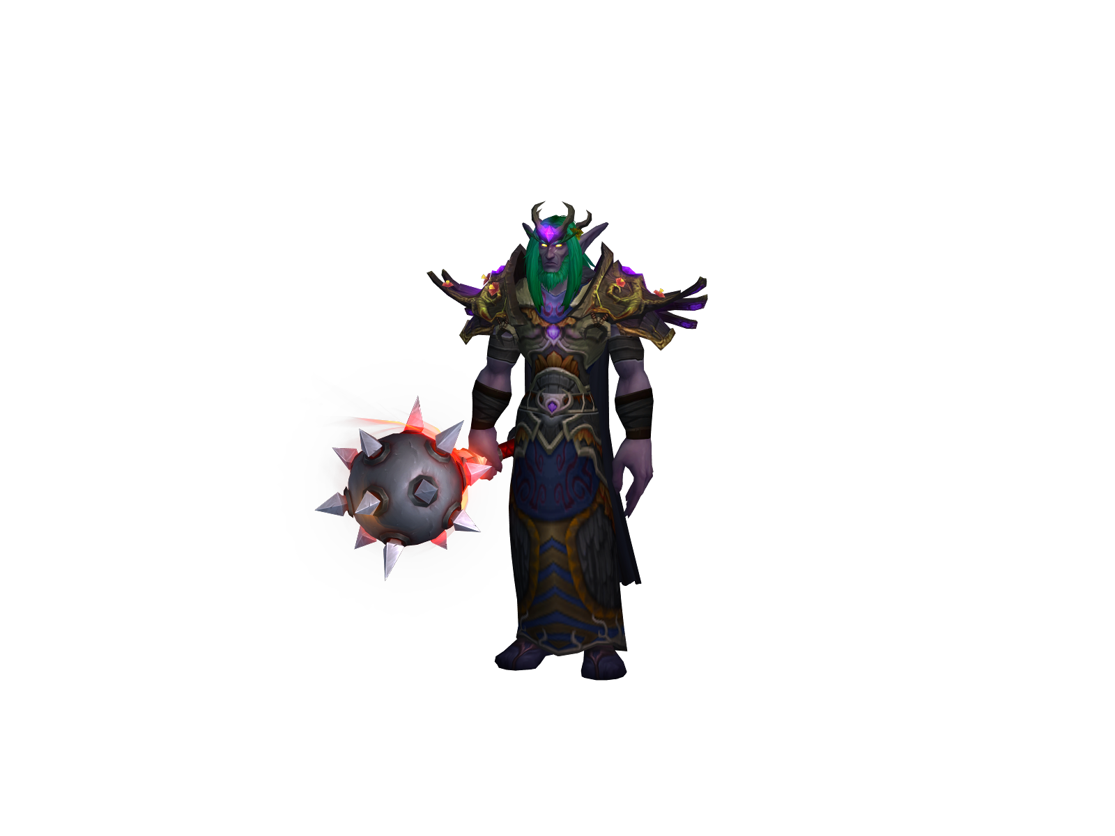 Fjoder 3D character render