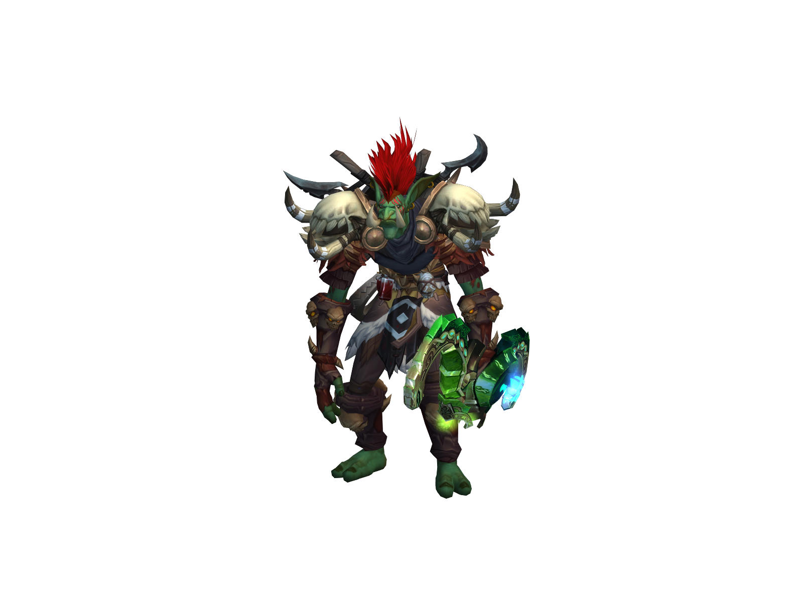 Kazhuul 3D character render