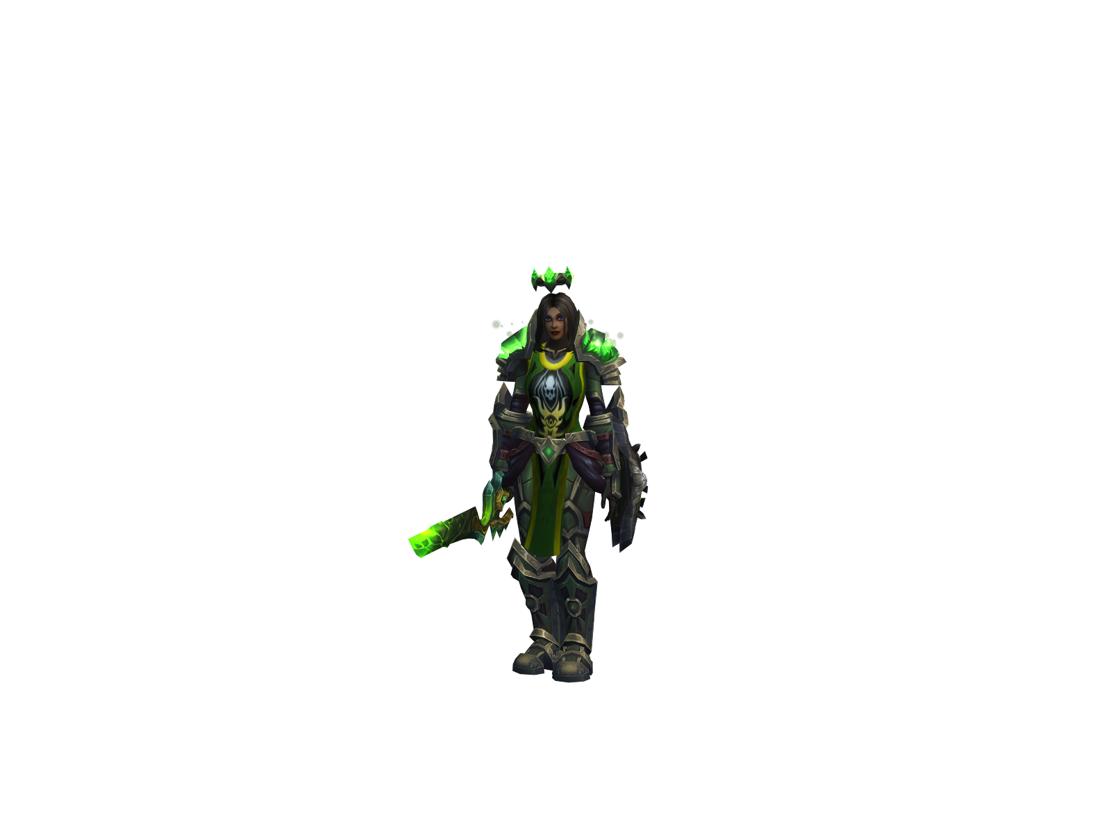 kekros 3D character render