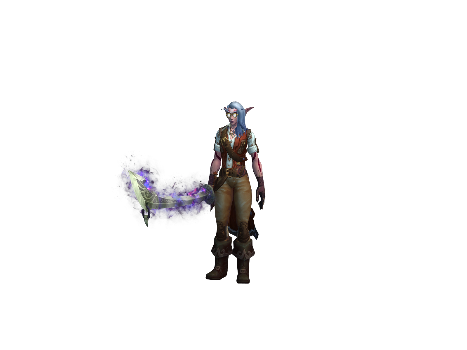Clemeentine 3D character render