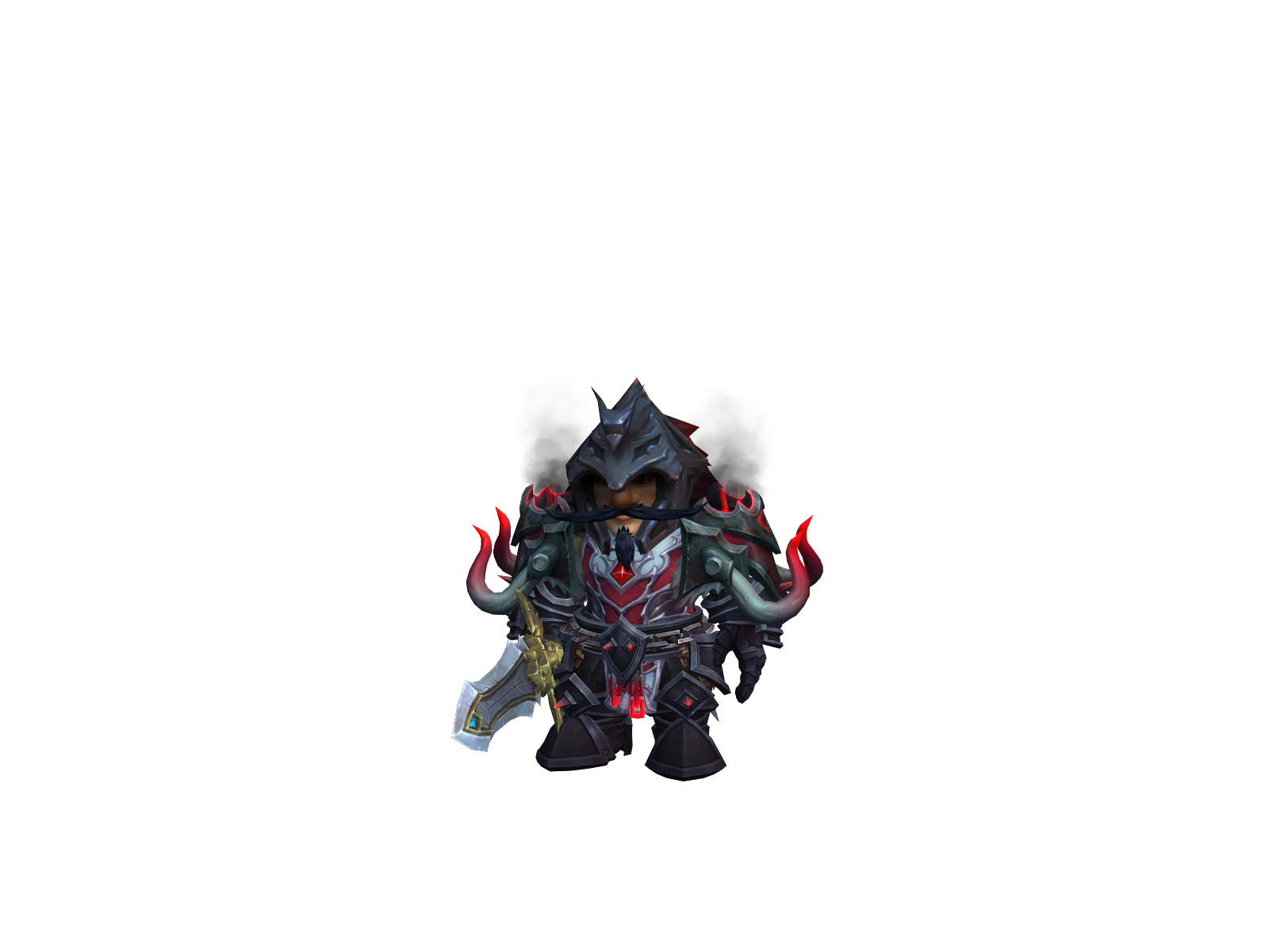 Littlefists 3D character render