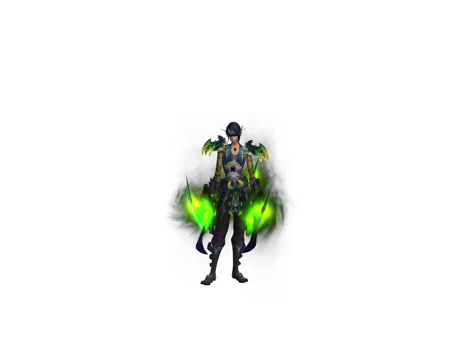 Reiatsu 3D character render