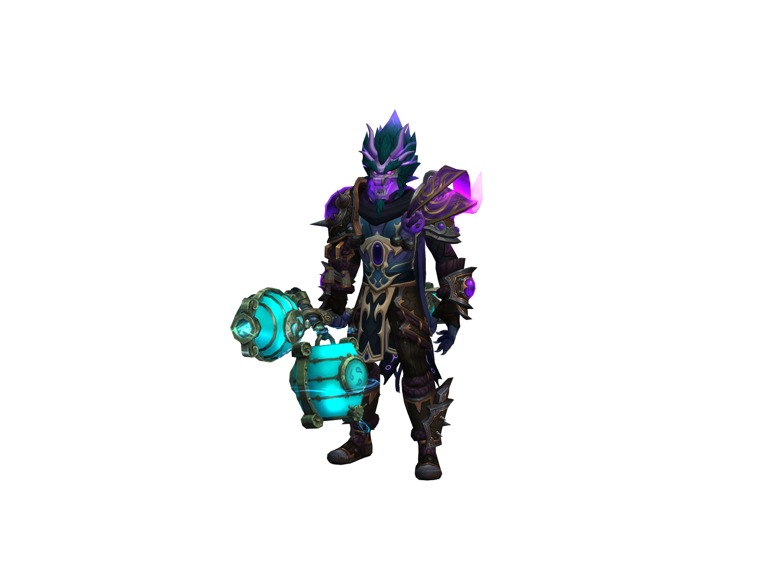 Tyroximus 3D character render