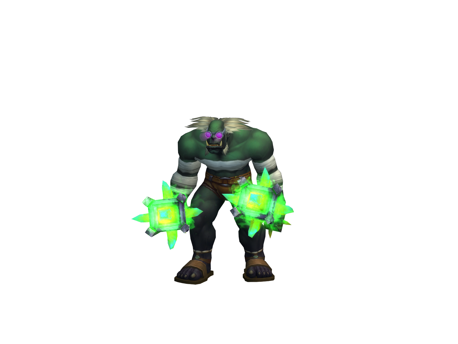 Flameflop 3D character render