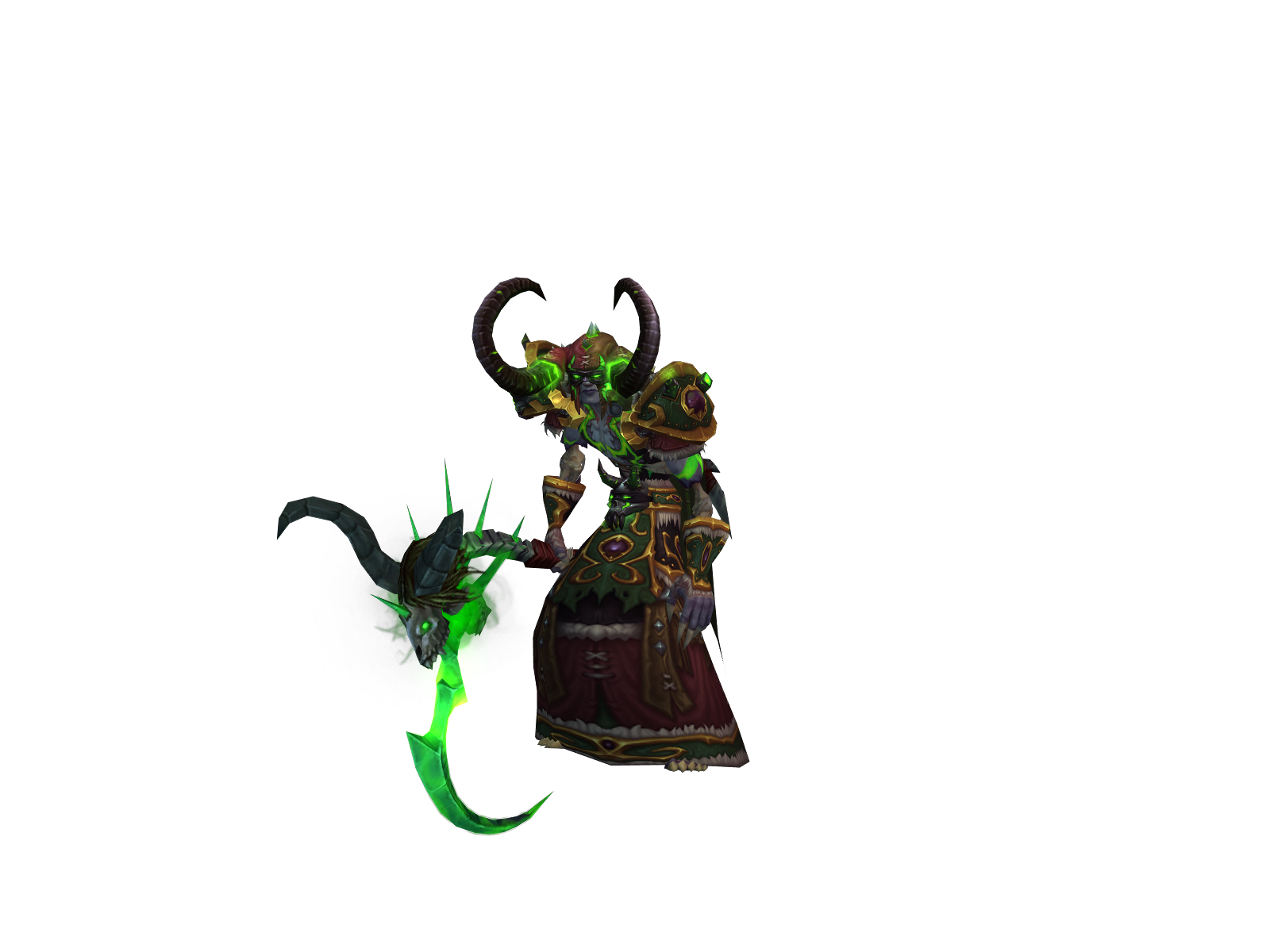 Baltharos 3D character render