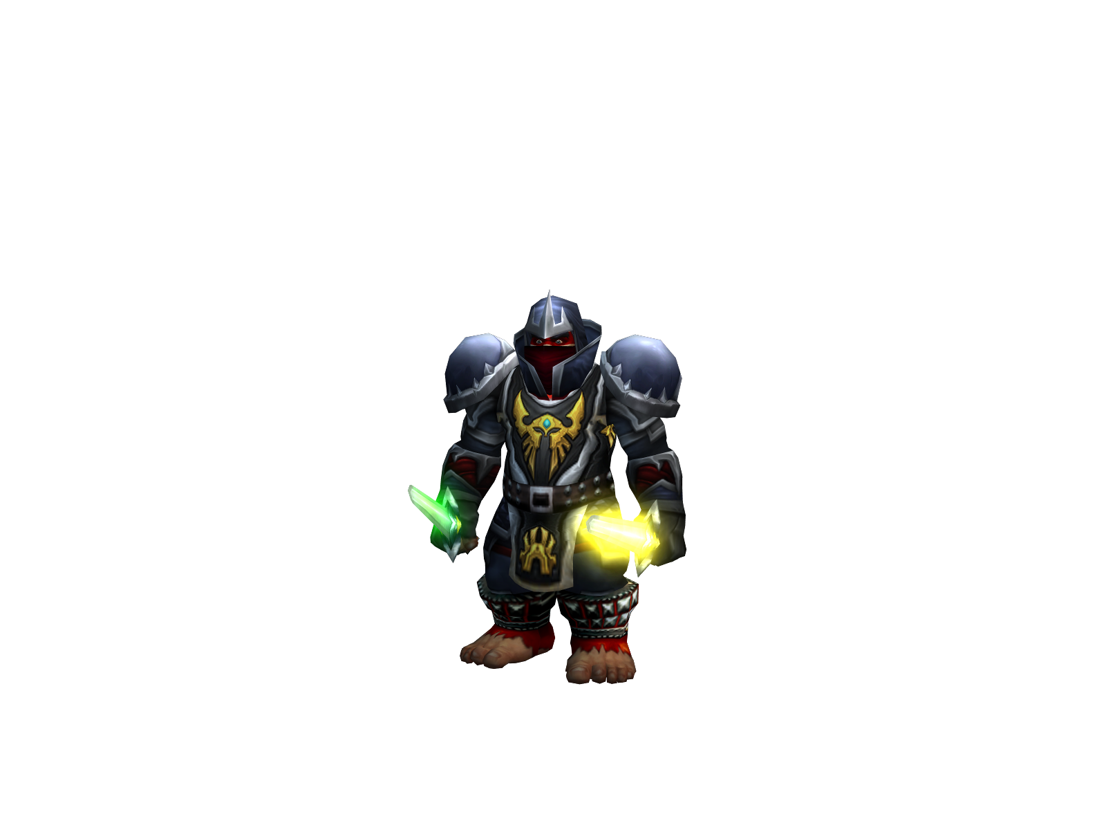 Khanjer 3D character render