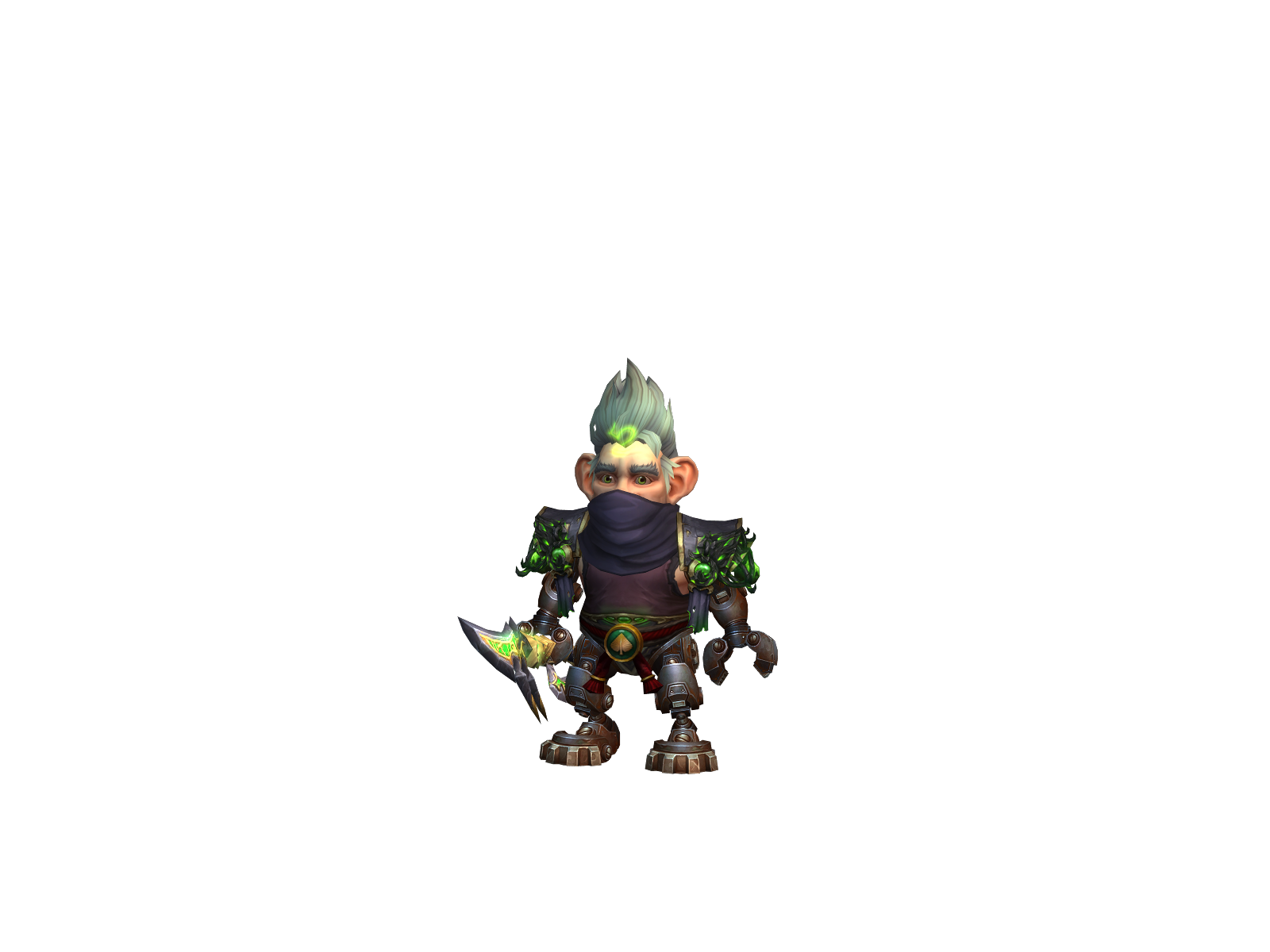 Urbootyful 3D character render