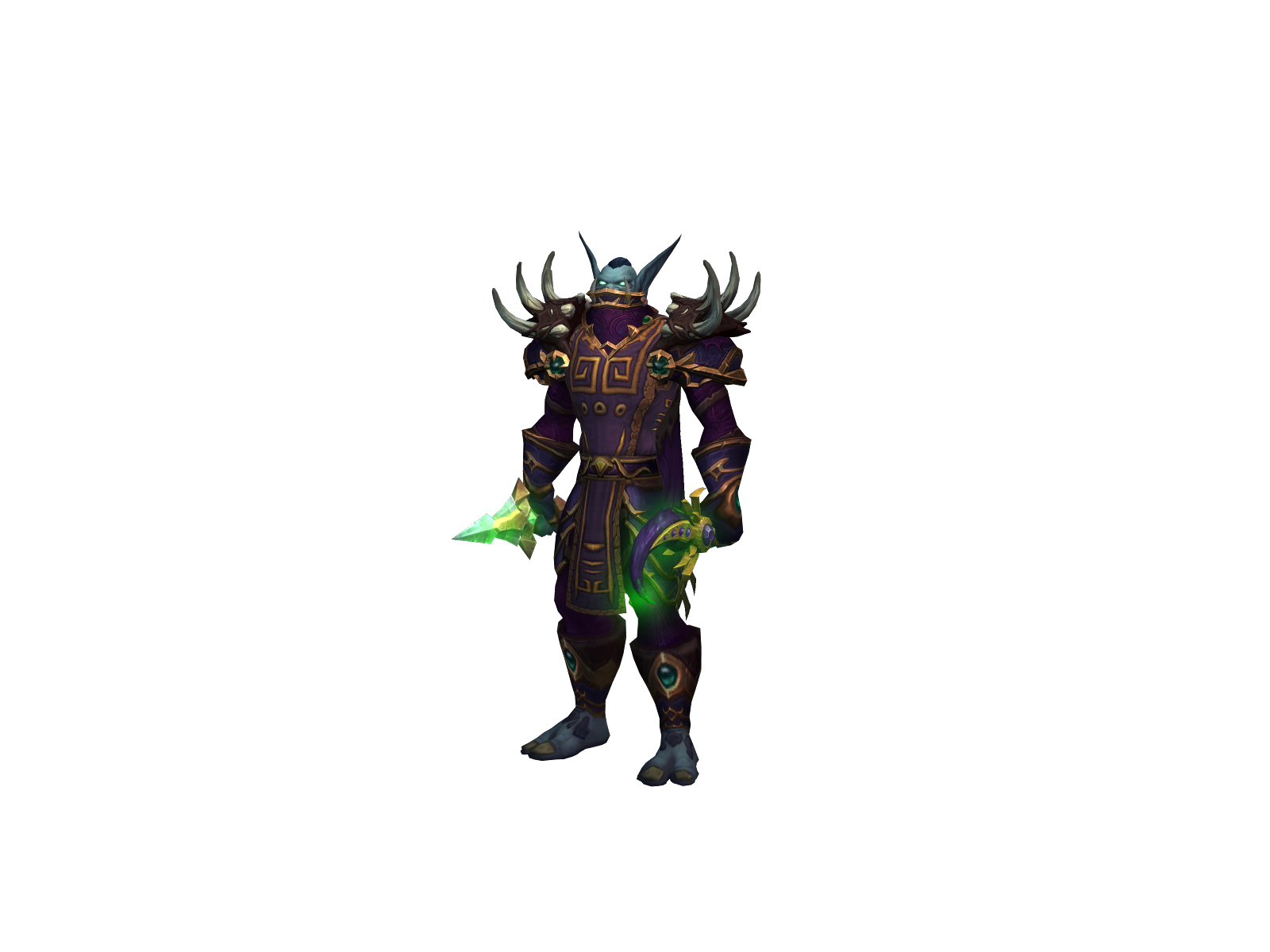 Atoku 3D character render
