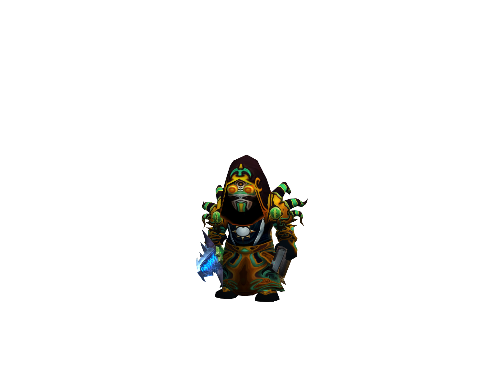 Mauno 3D character render