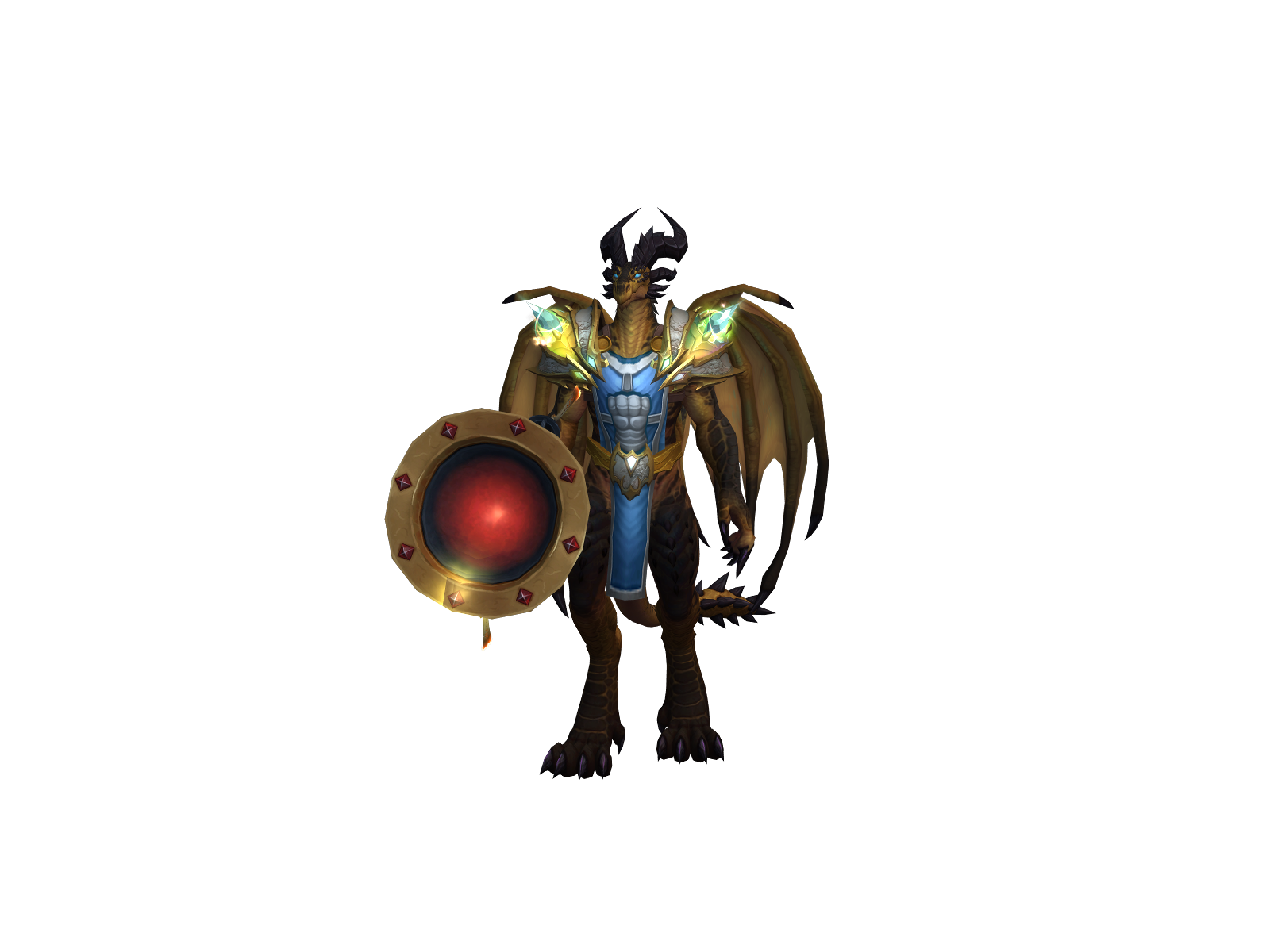 Xarestrasza 3D character render