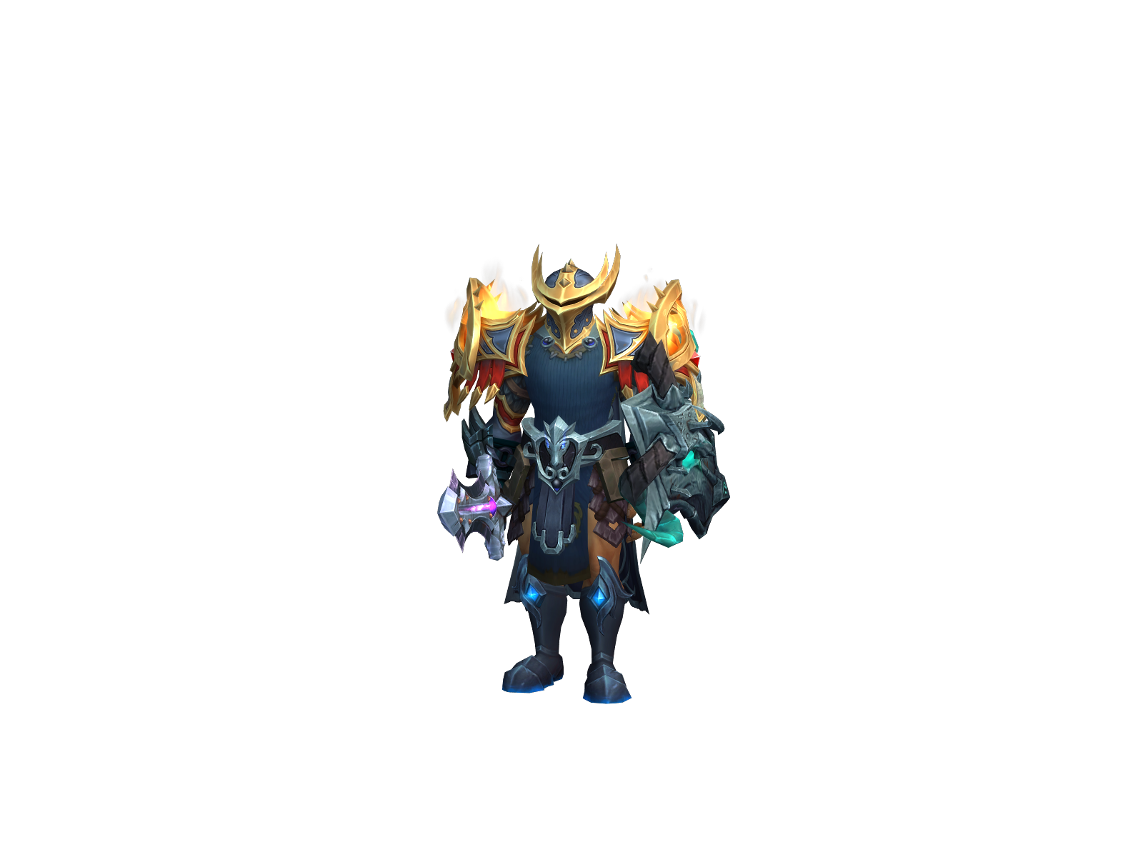 Eîon 3D character render