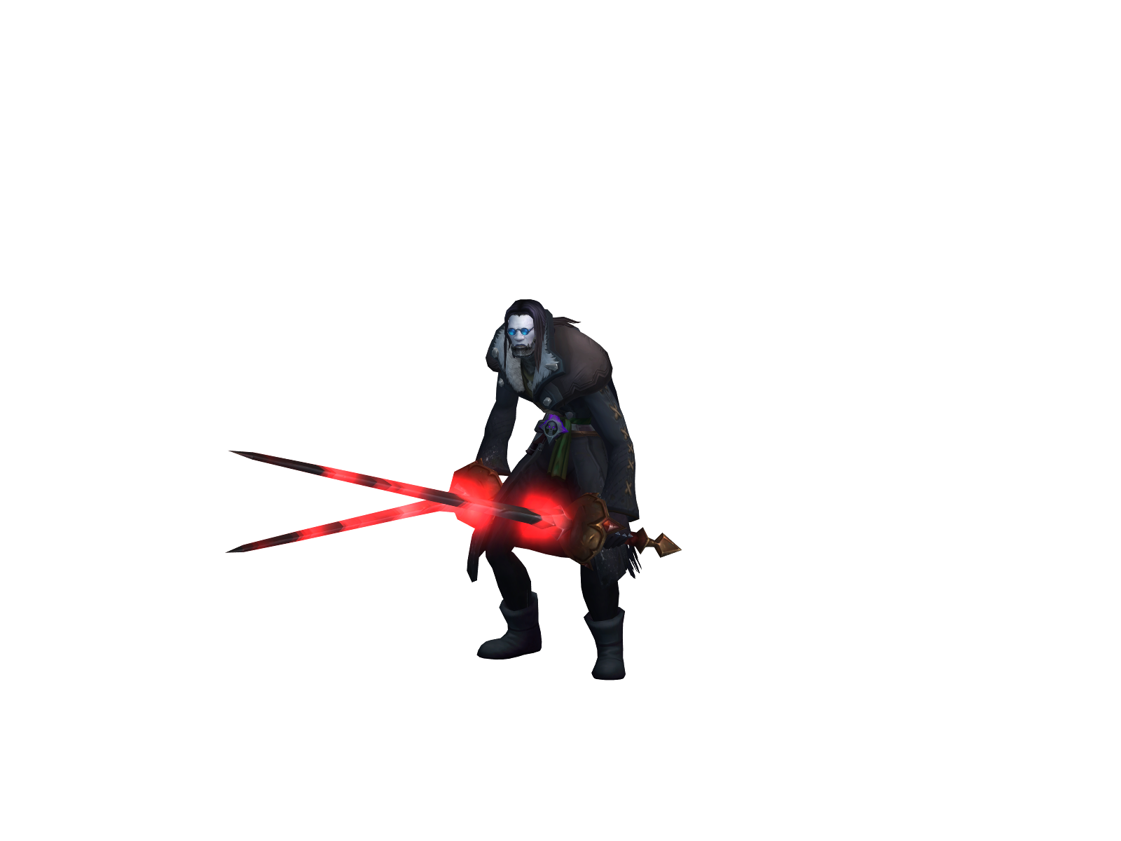 Morgan 3D character render