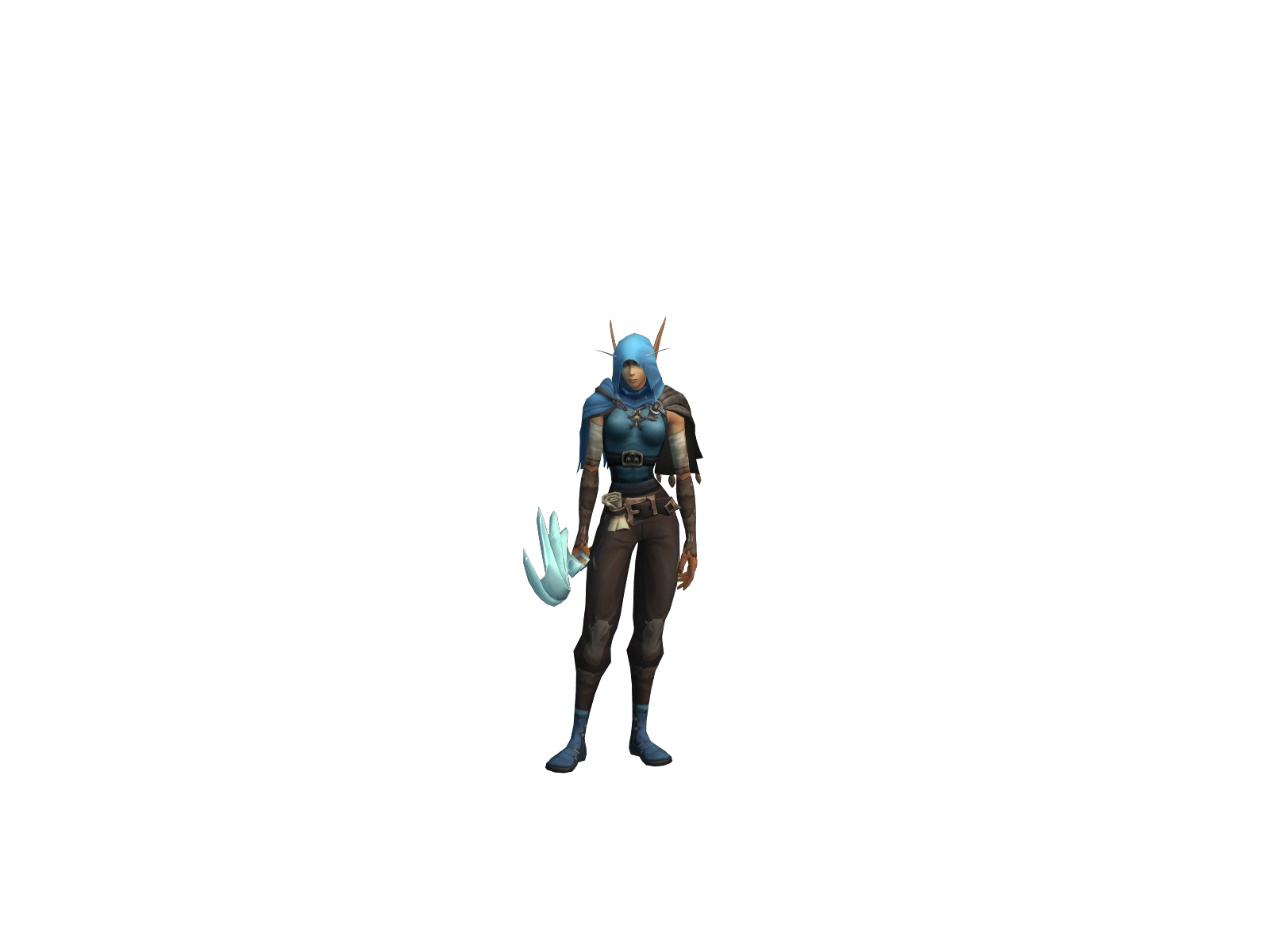 Kharisa 3D character render
