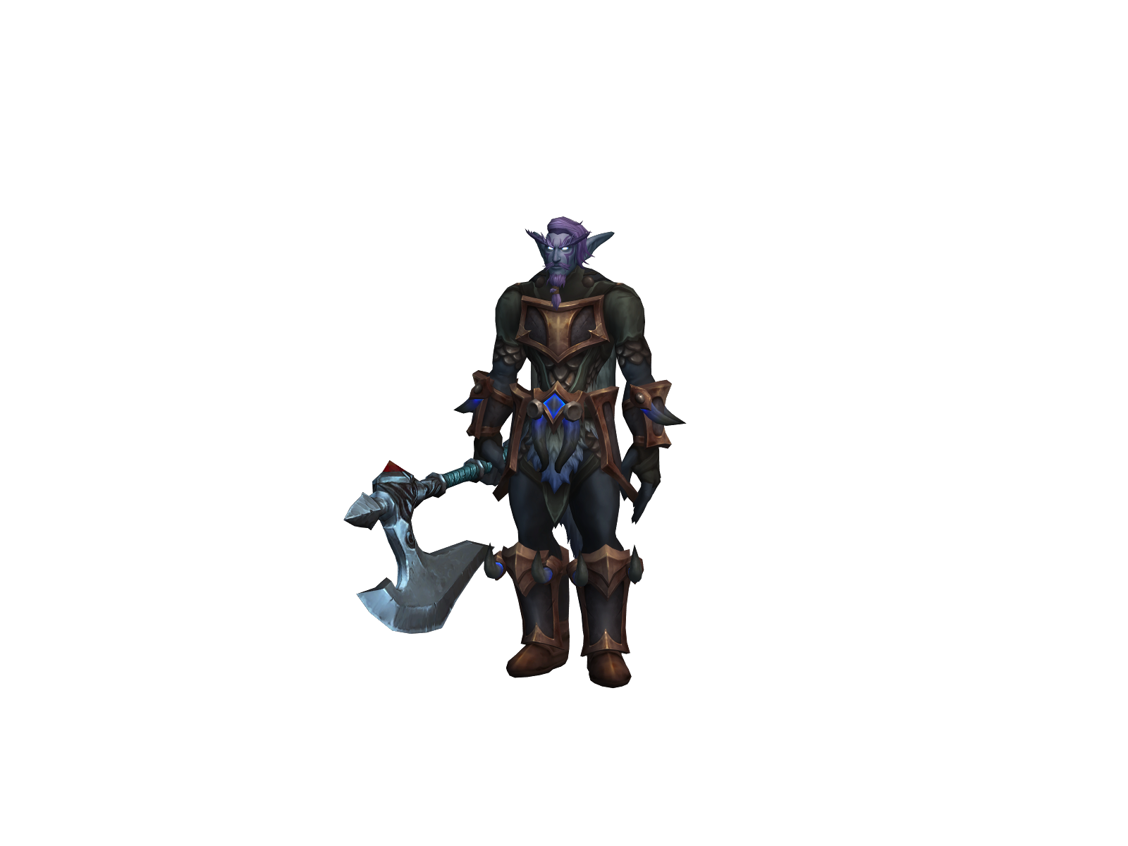 Æterni 3D character render