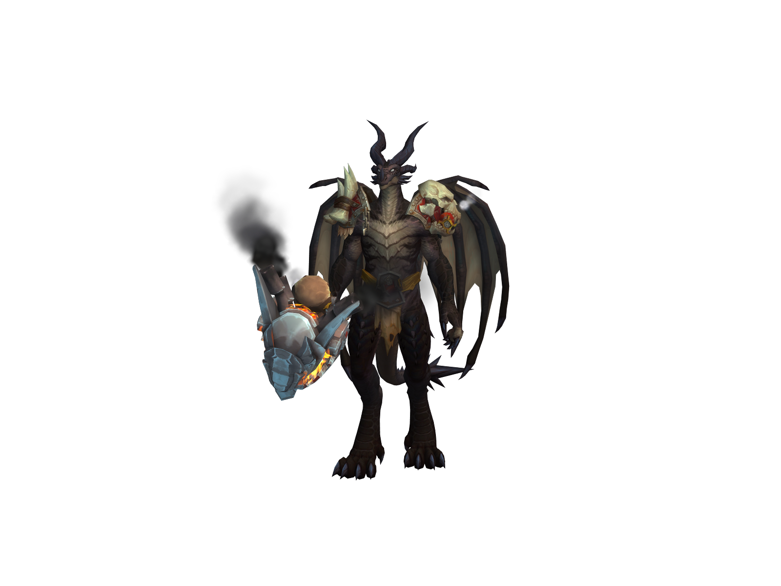 Gaulung 3D character render