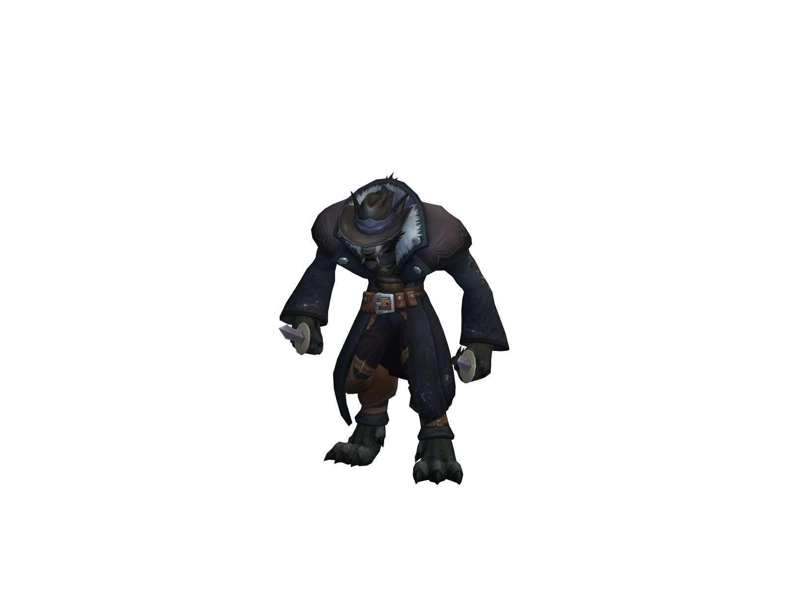 Hansred 3D character render