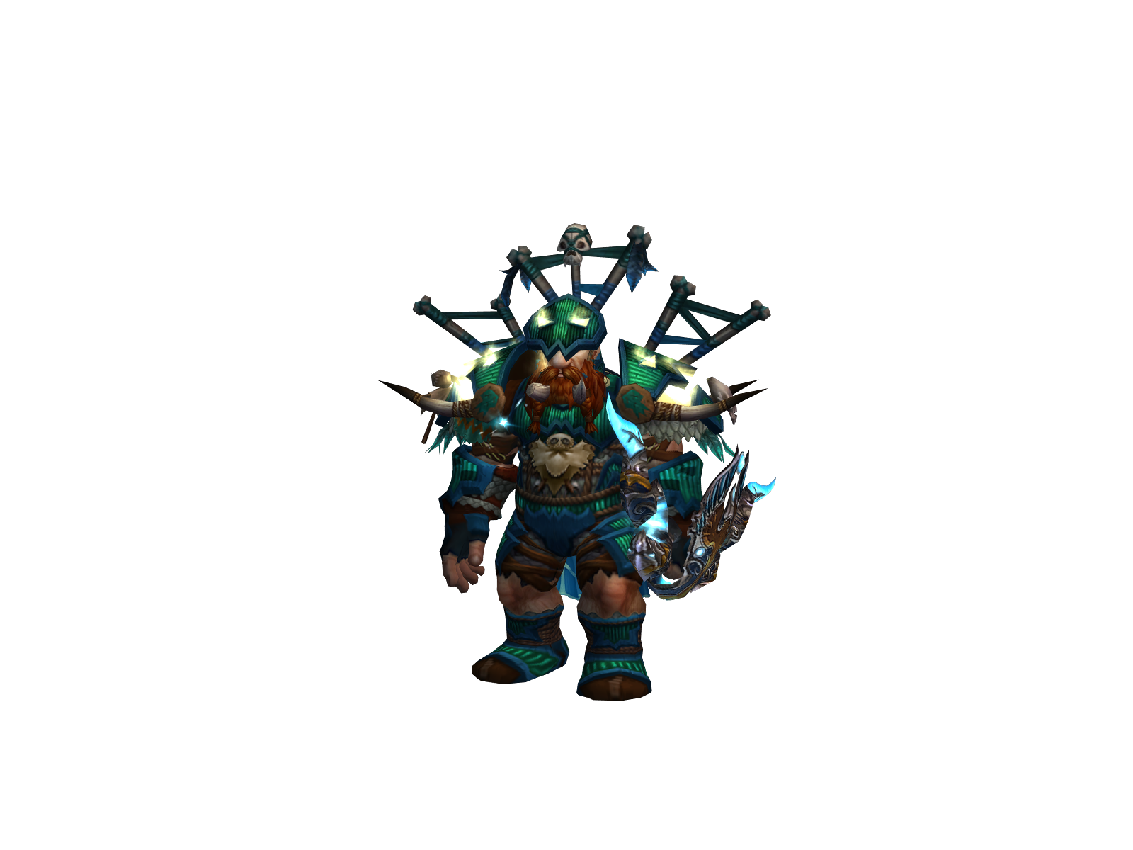 Huntardicus 3D character render