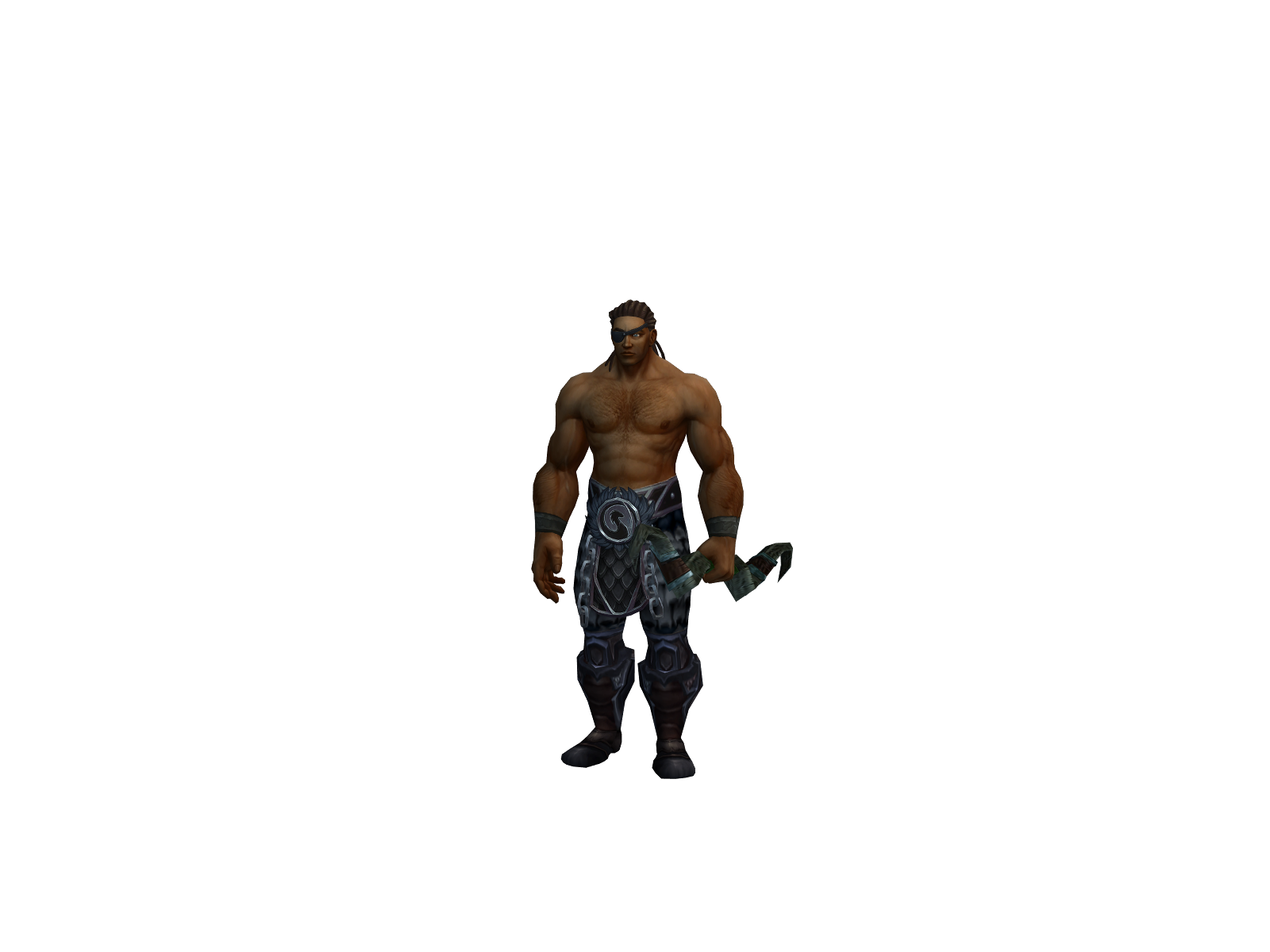 Anas 3D character render