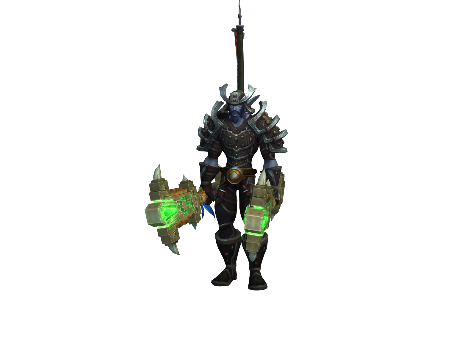 Thunderveil 3D character render