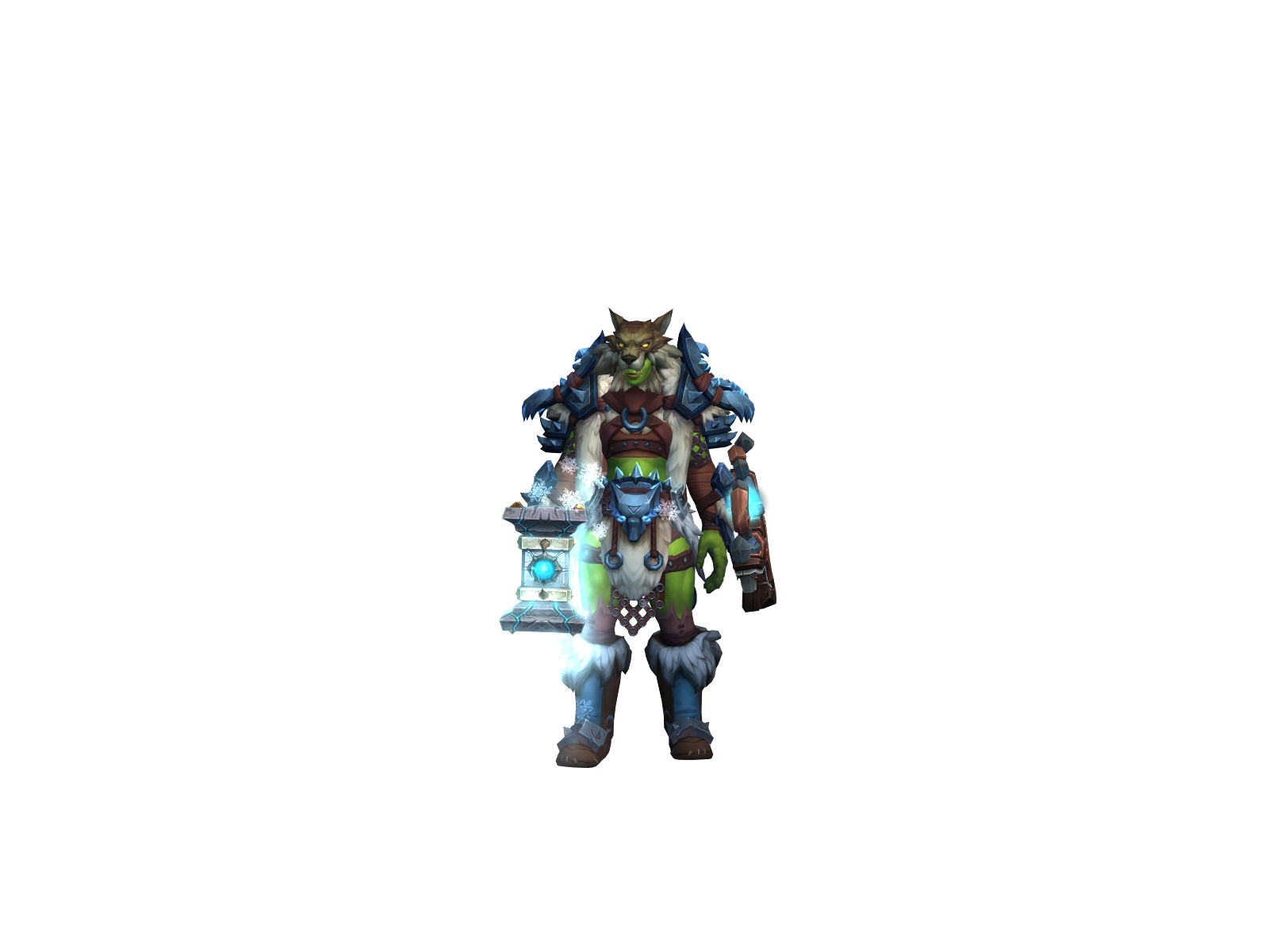 Rehgara 3D character render