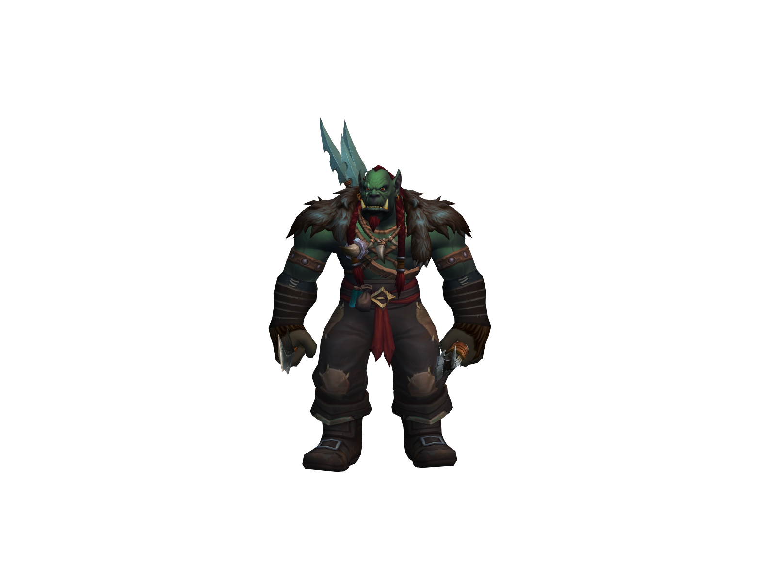 Muzog 3D character render