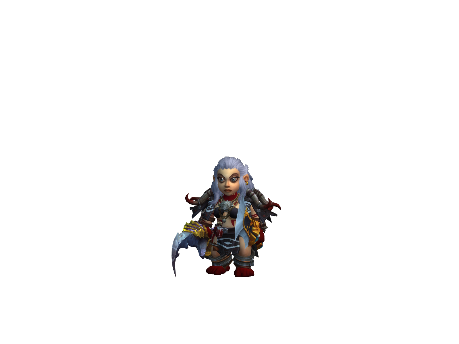 Kosttya 3D character render