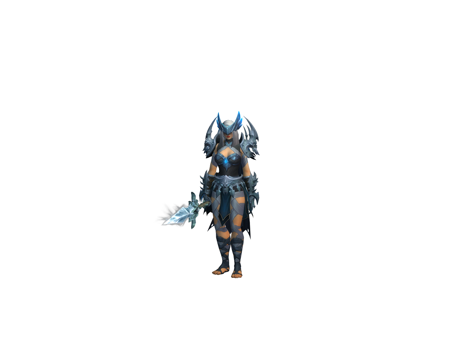 Venthyra 3D character render