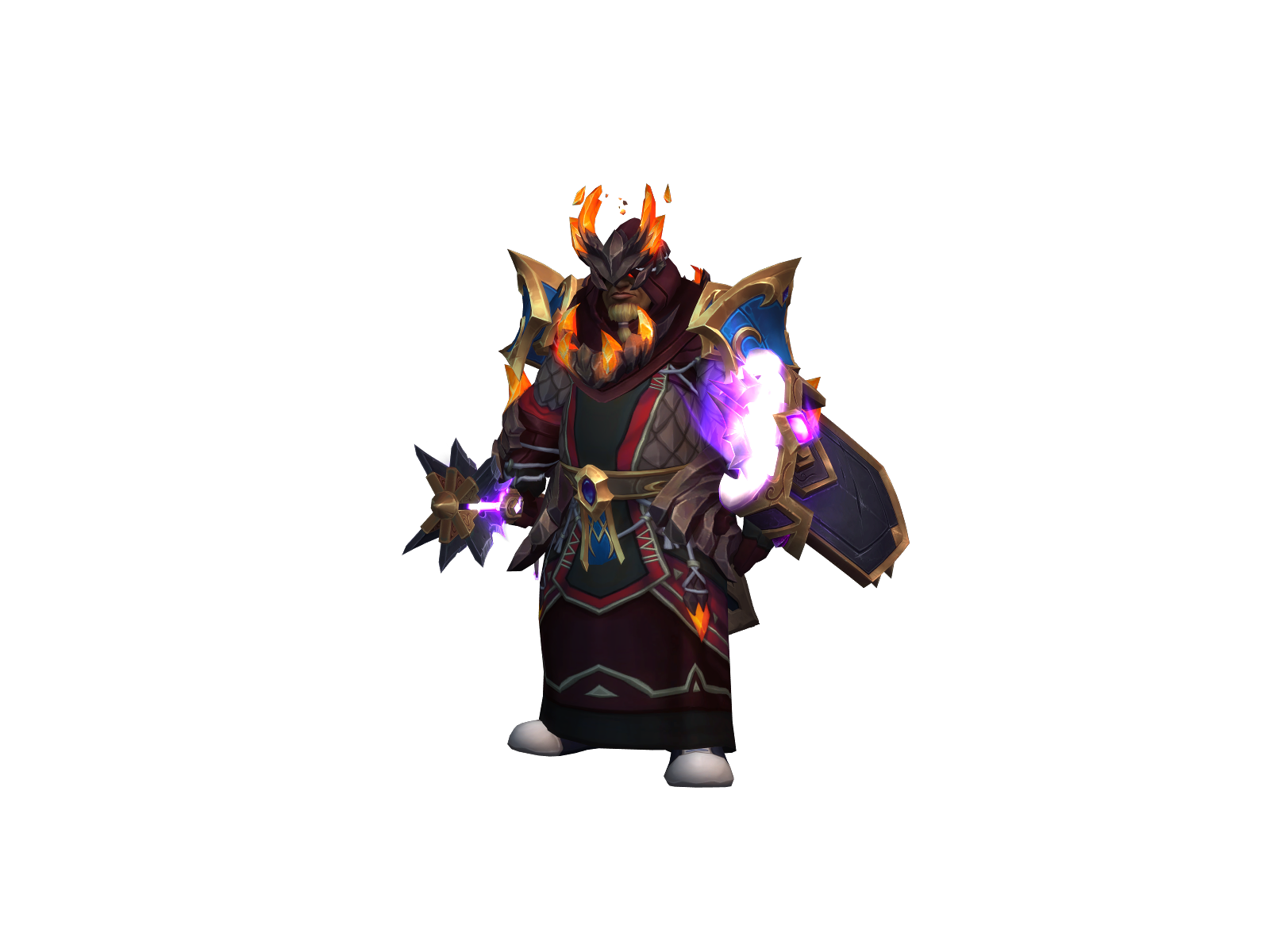 Whitemônster 3D character render
