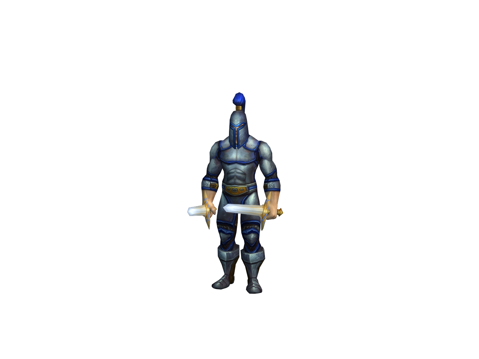 Attacked 3D character render