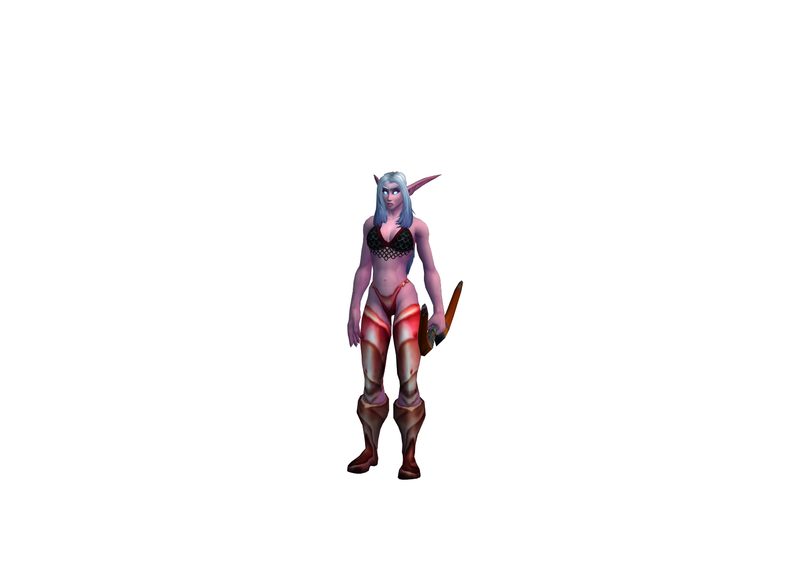 Anastriah 3D character render