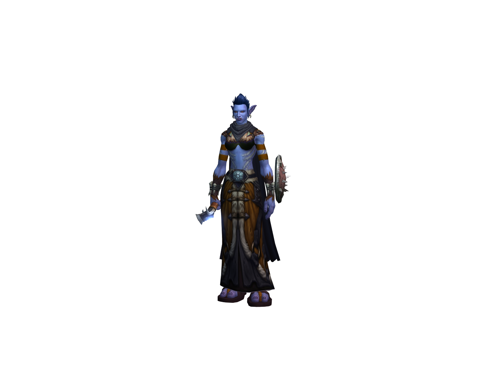 Hekima 3D character render