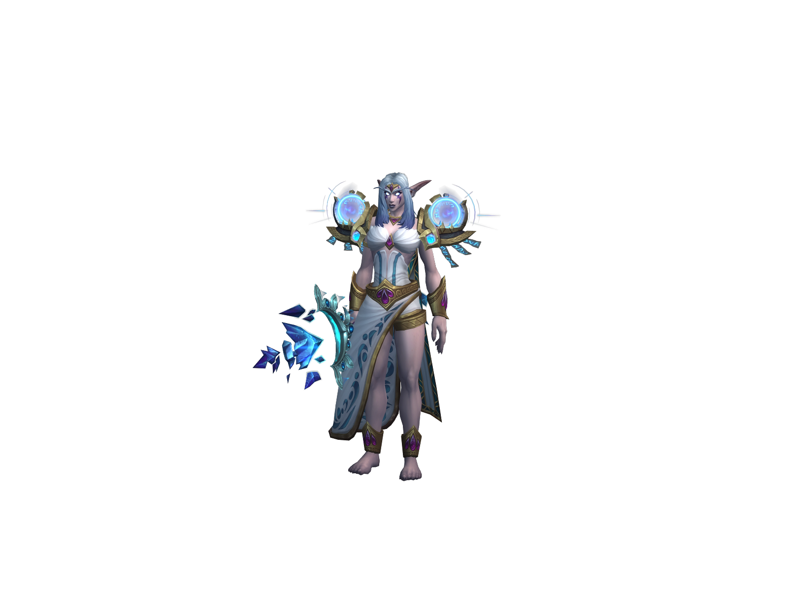 Aelikane 3D character render