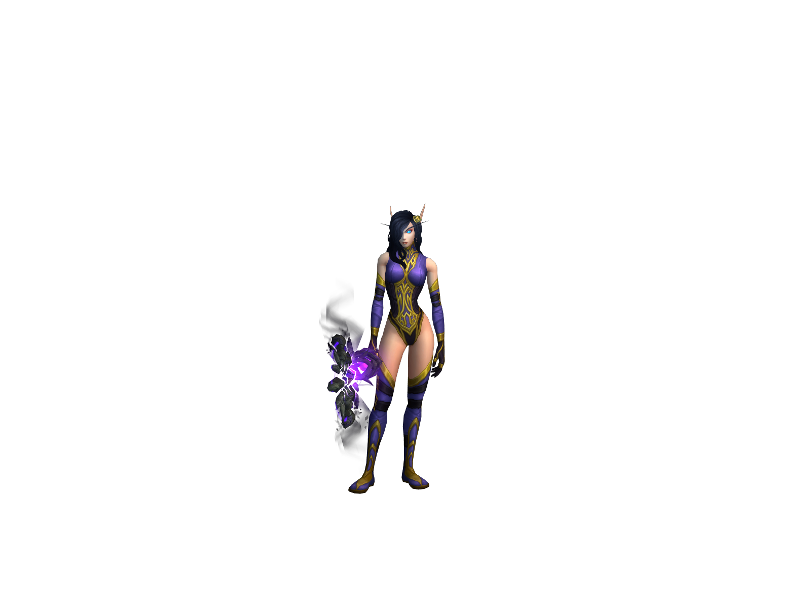 Fialti 3D character render